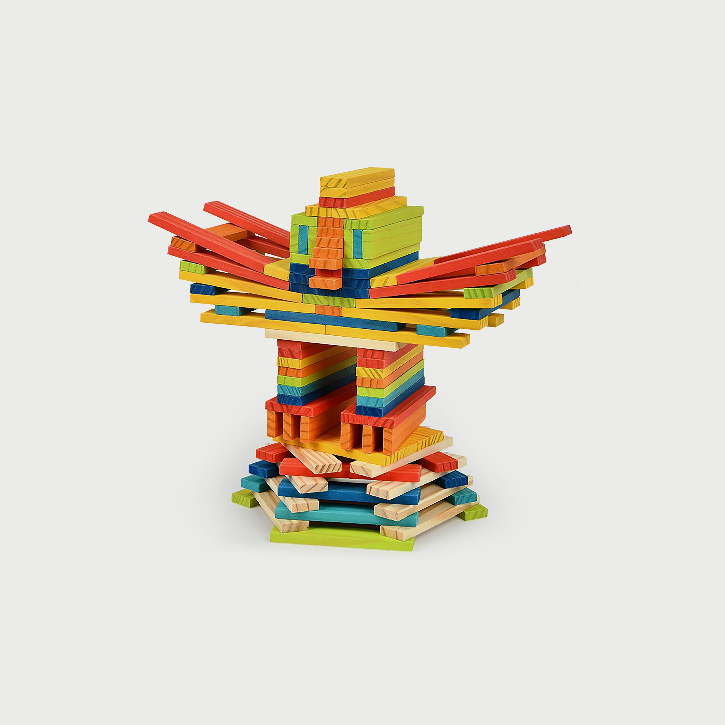 مكعبات أرخميدس الخشبية من ميدير، بالتة ألوان دافئة-toys-buildingblocks-blocks-image-4