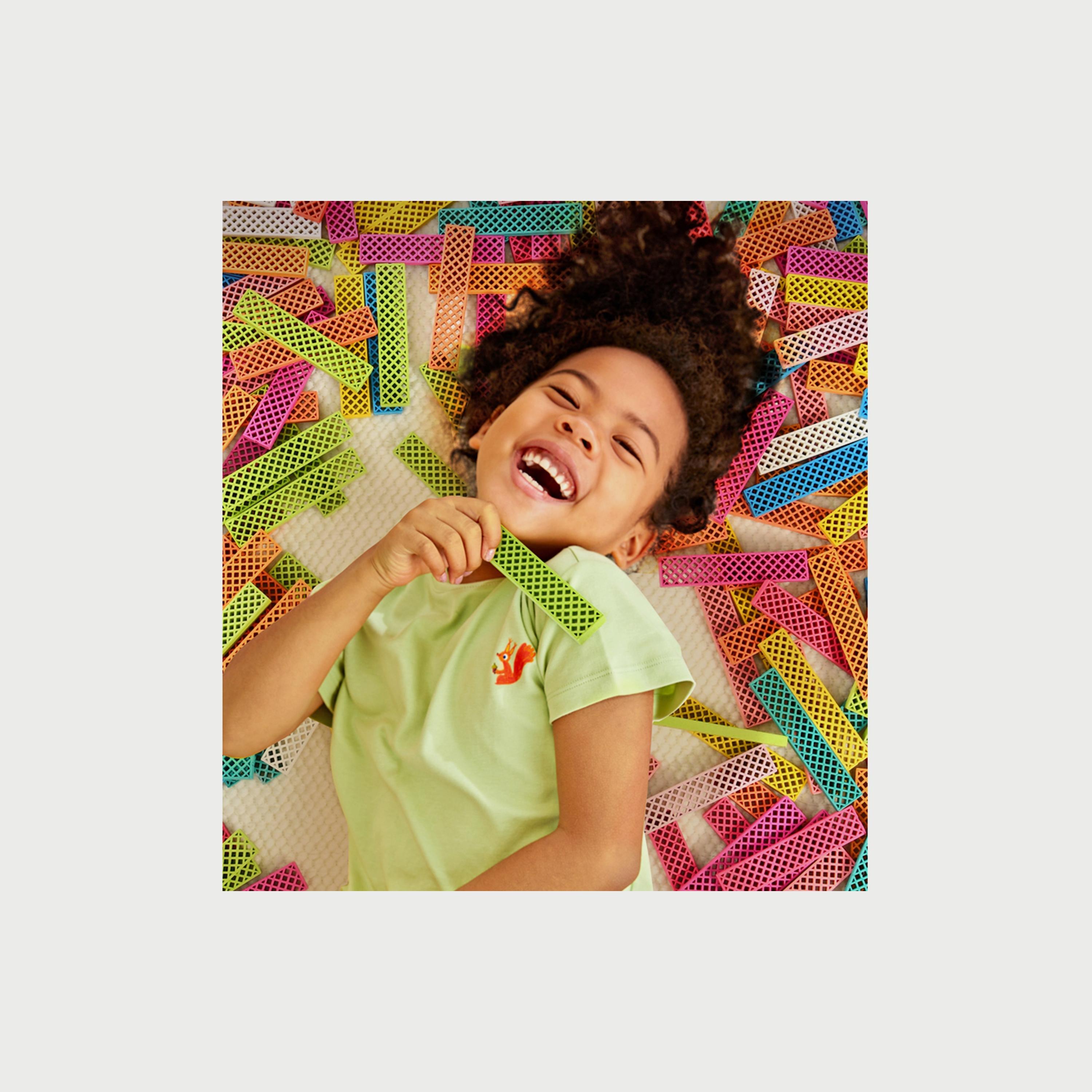 Mideer Archimedes Blocks, Warm Colour Palette-toys-buildingblocks-blocks-image-5