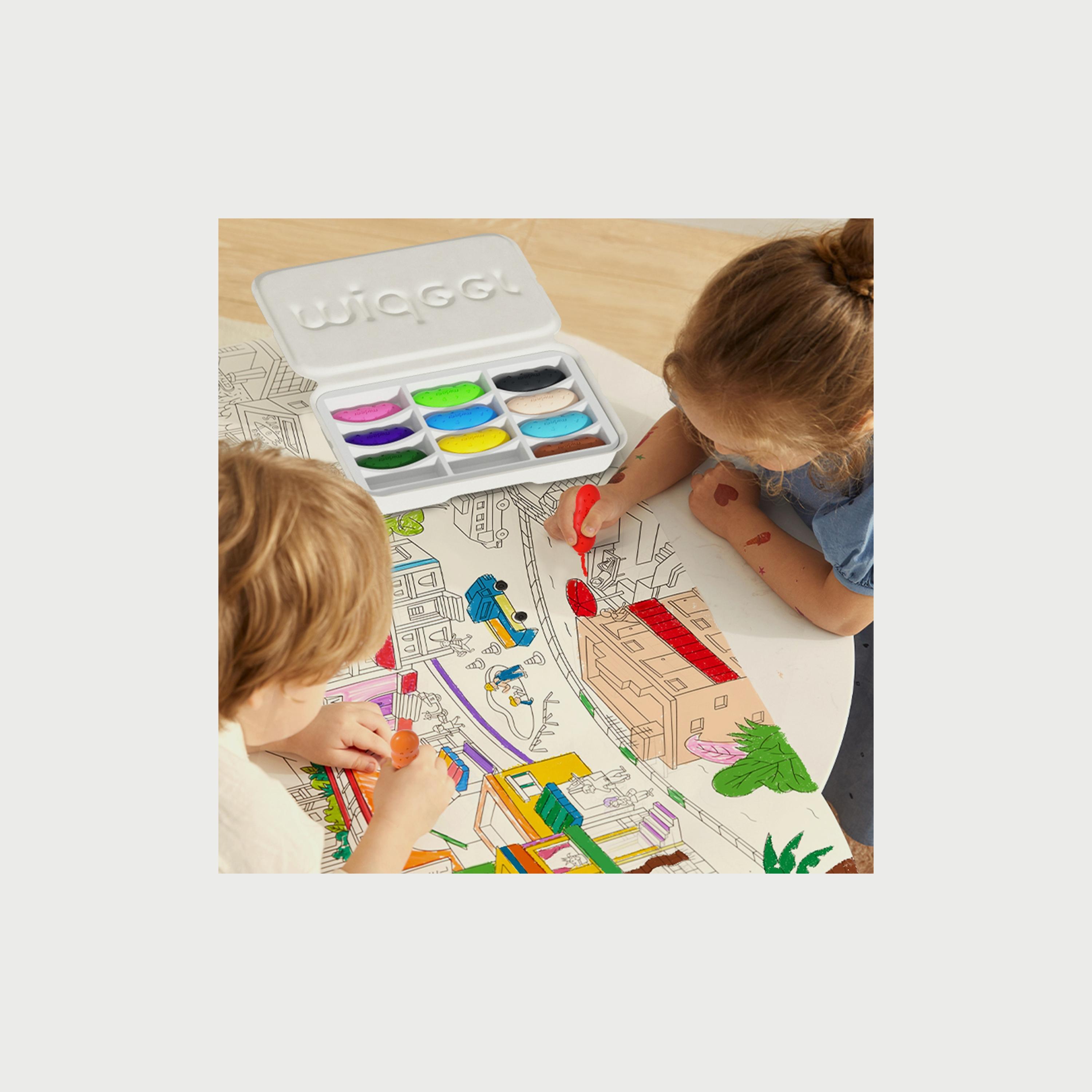أقلام تلوين البازلاء من ميدير، 8 لون-school-artsandcrafts-image-5