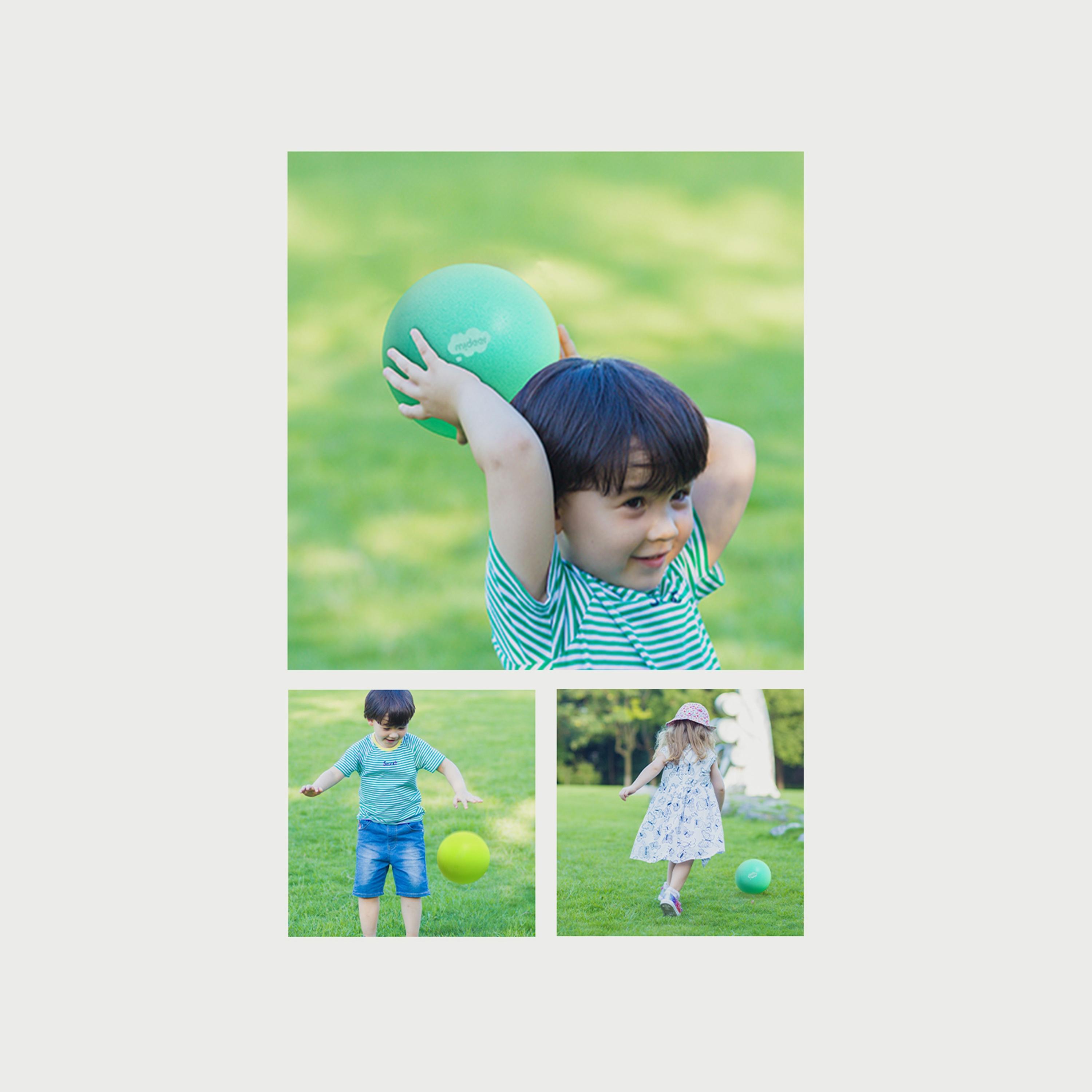 Mideer Quiet Fluffy Ball, Tropical Orange (24 cm)-toys-outdoor-sports-image-5