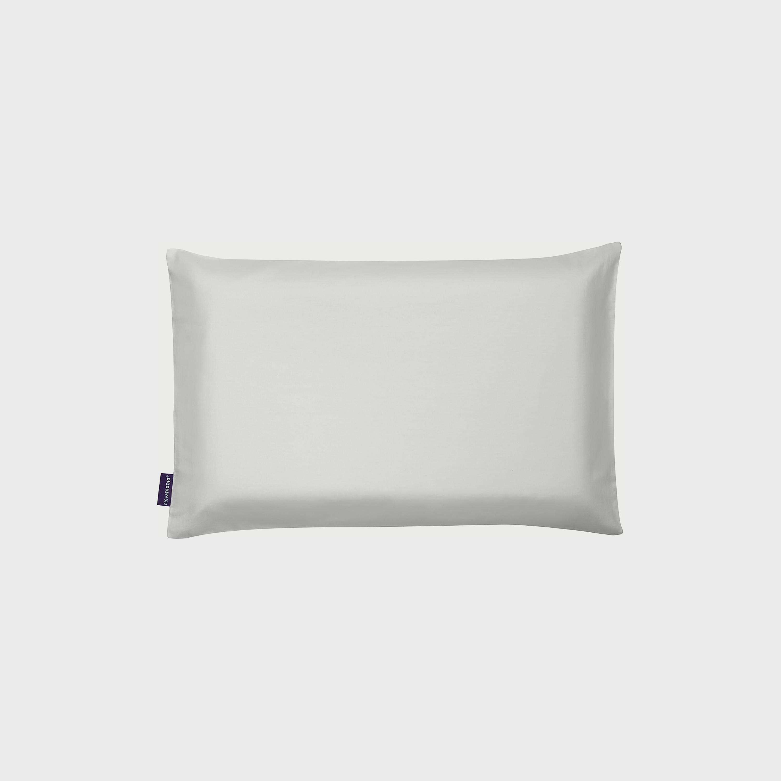 Clevamama Cleva Foam Pram Pillow Case, White-baby-nursery-babybedding-image-1