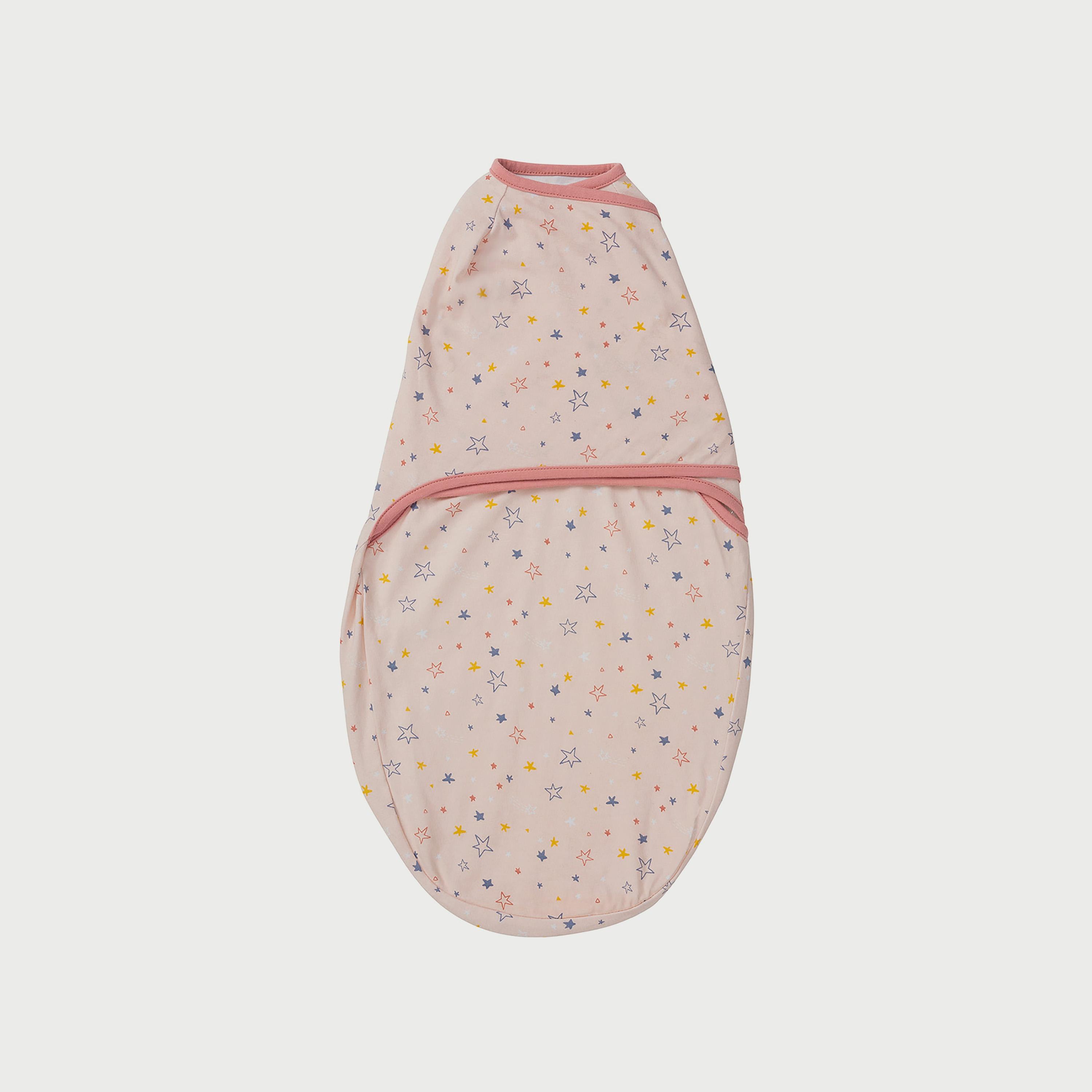 قماط نوم للأطفال من كليفاماما، وردي-baby-nursery-blanketsandswaddles-swaddlesandsleepingbags-image-1
