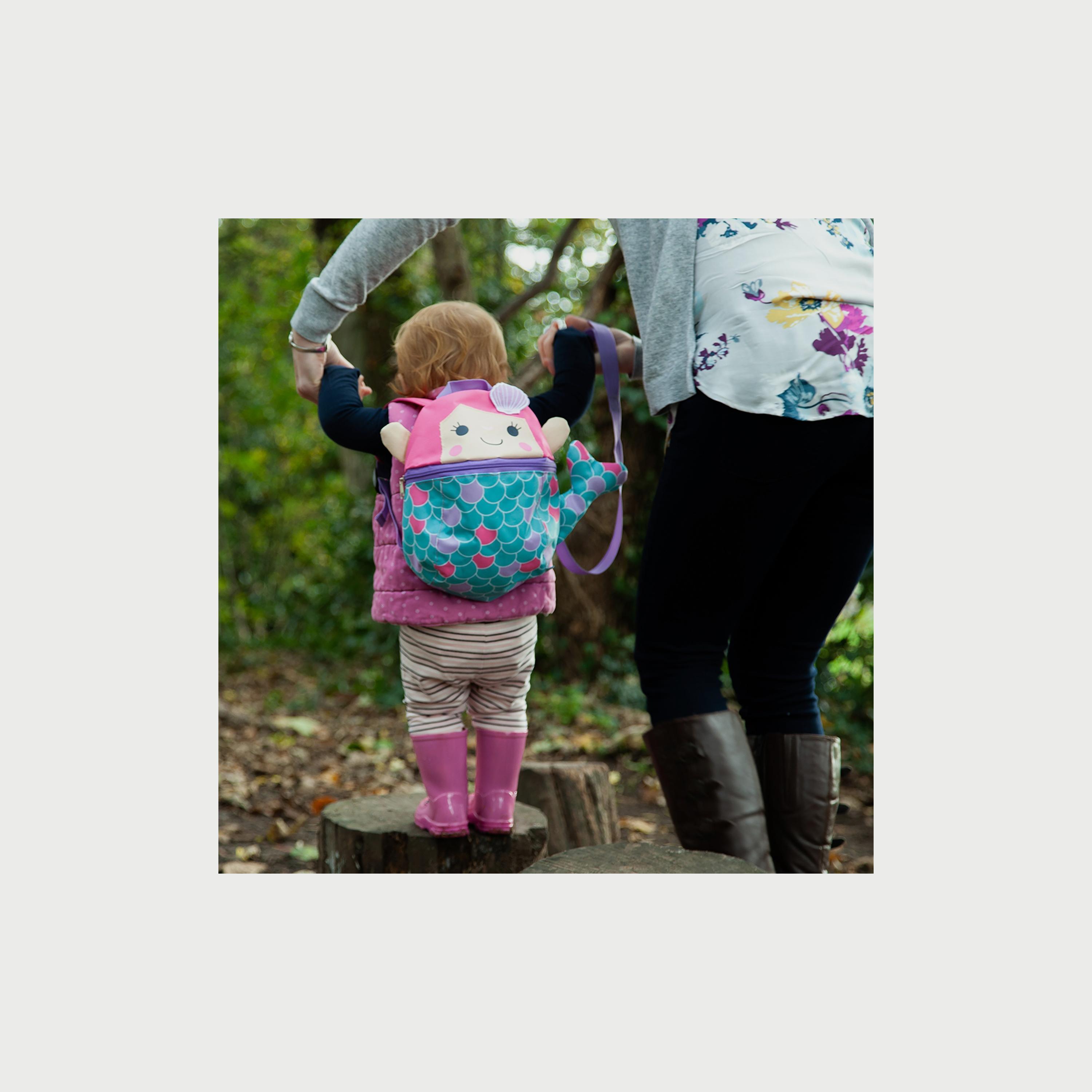 Redkite Baby Mermaid Backpack & Reins-girls-accessories-bags-image-2