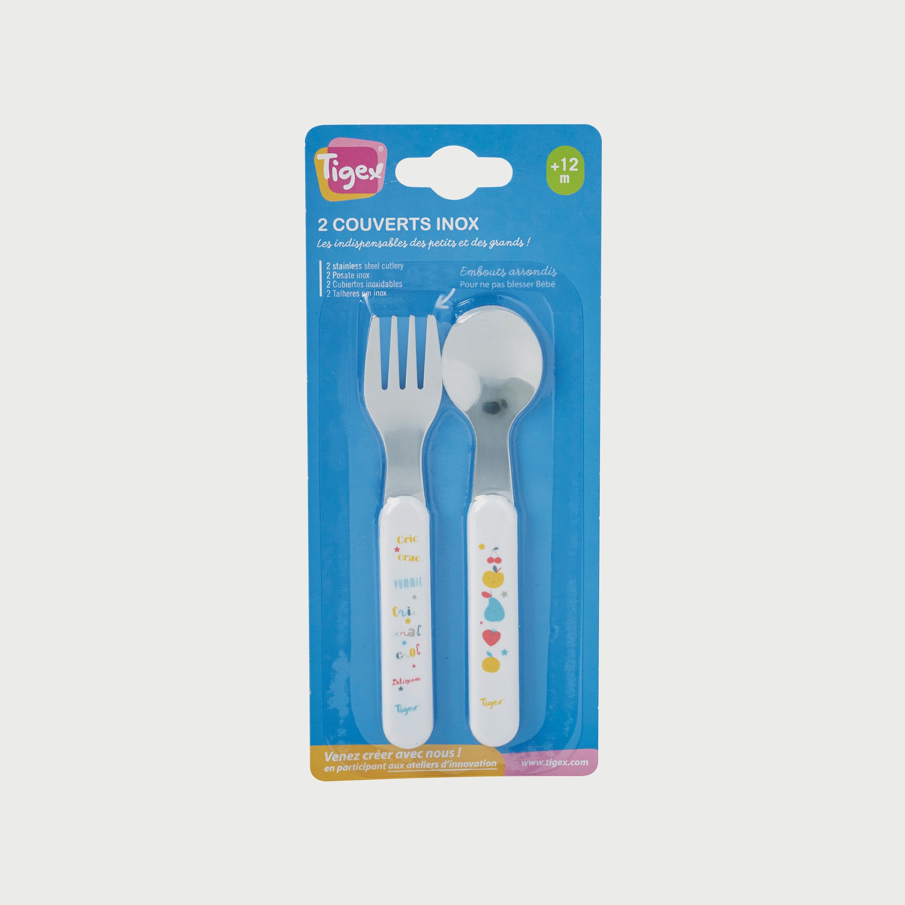طقم 2 أدوات مائدة ستانلس ستيل من تيجيكس-baby-feeding-mealtimeessentials-image-2