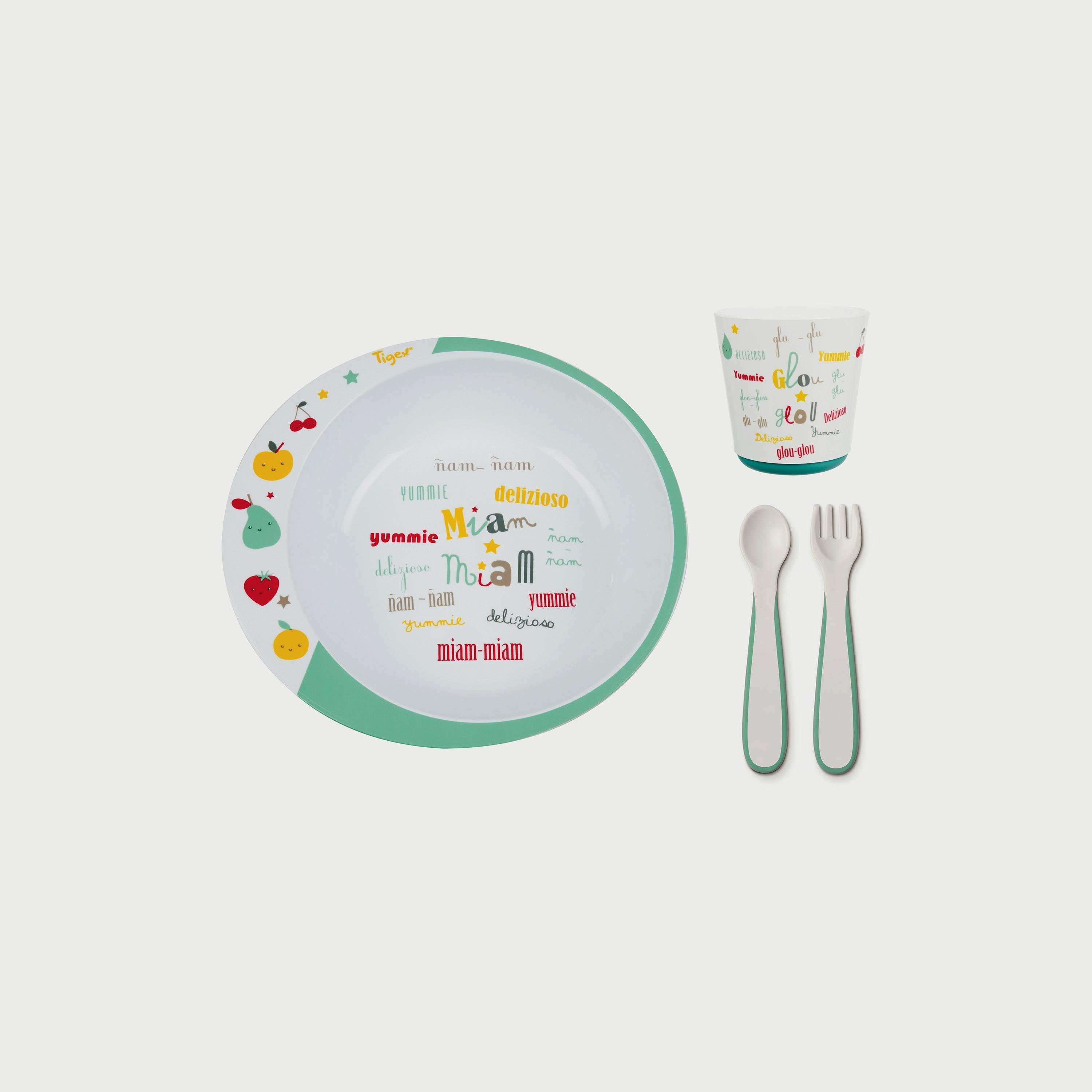 مجموعة أدوات المائدة بالميكروويف من تيجيكس-baby-feeding-mealtimeessentials-image-1
