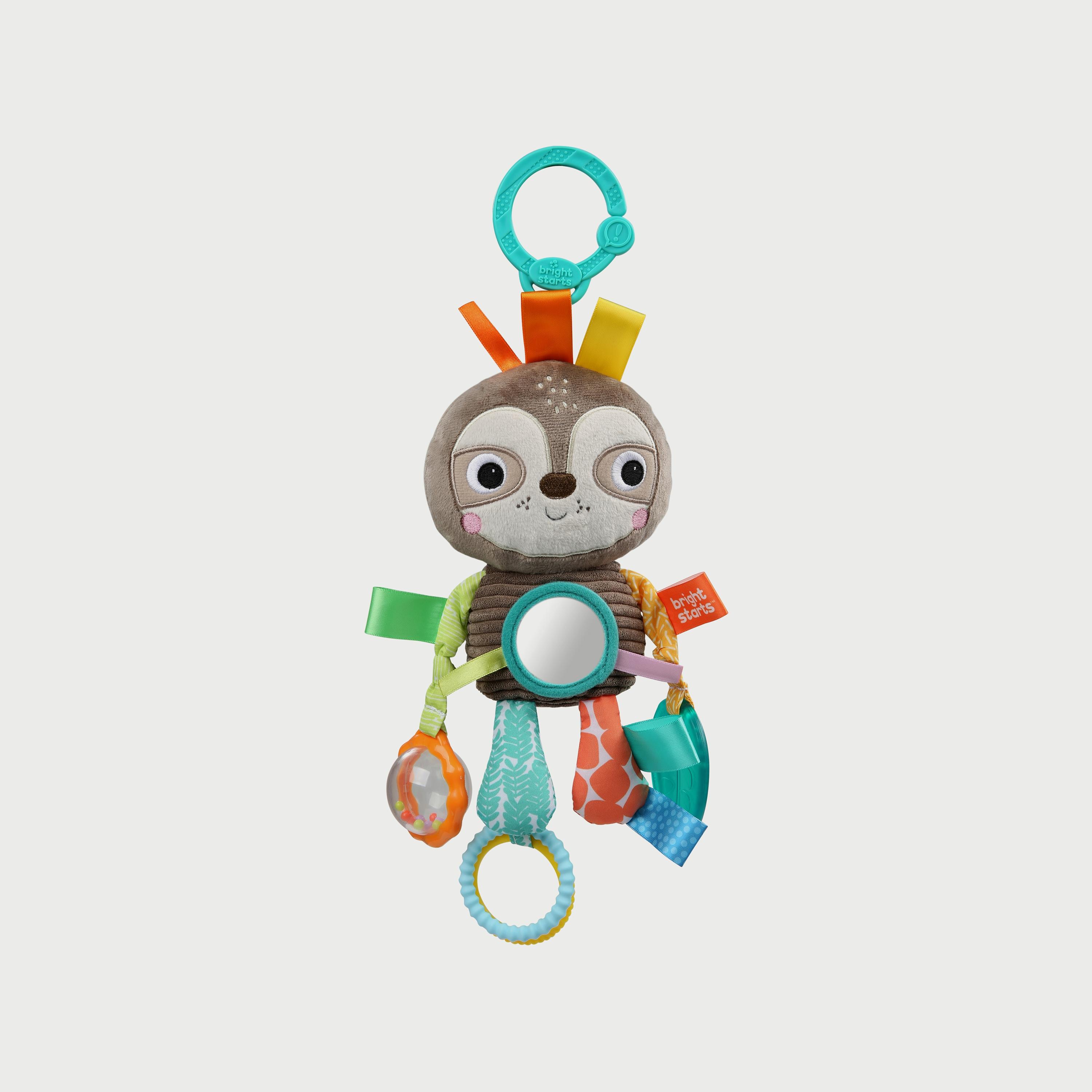 أصدقاء مرحة من برايت ستارتس، الكسلان-toys-babyandtoddlertoys-strollertoys-image-1