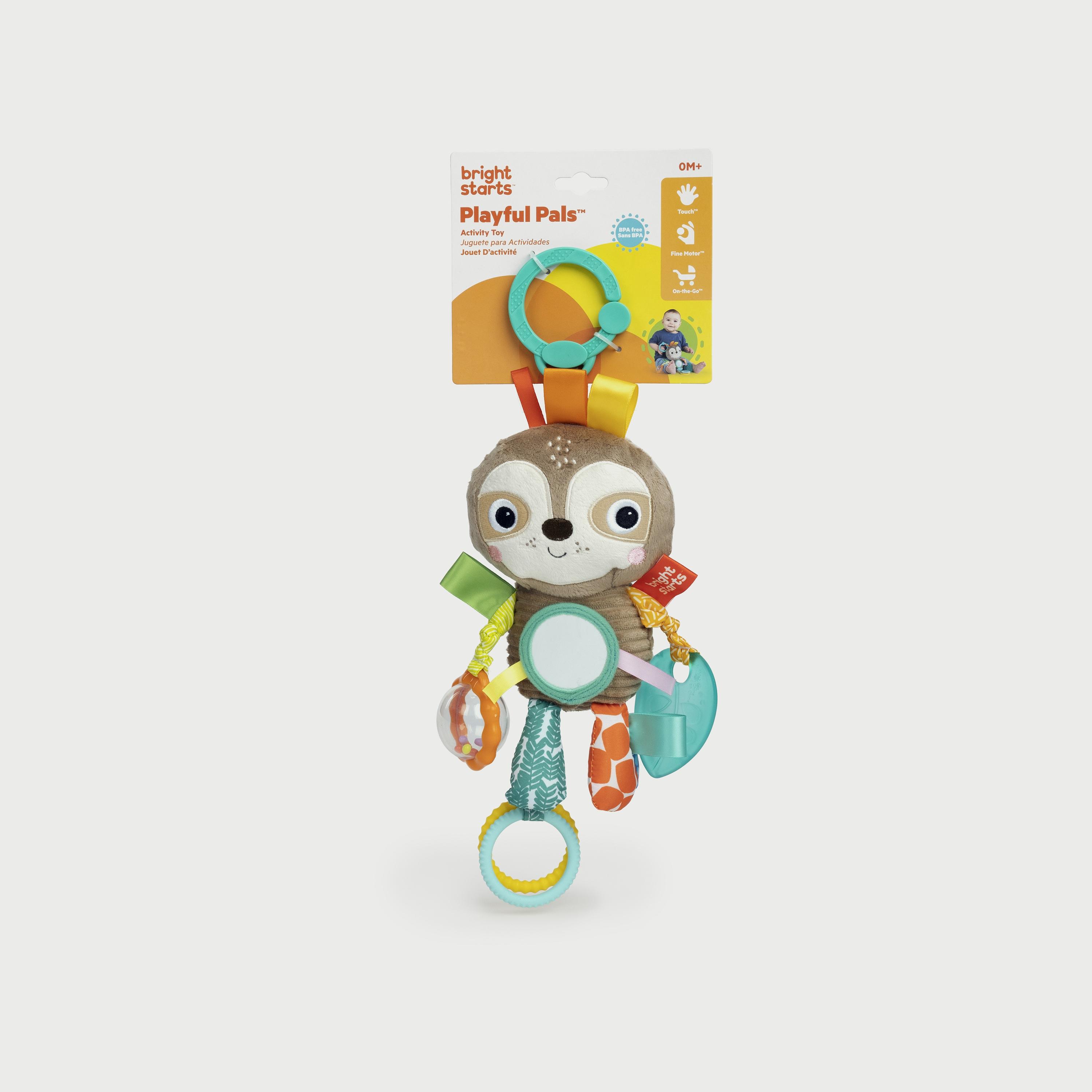 أصدقاء مرحة من برايت ستارتس، الكسلان-toys-babyandtoddlertoys-strollertoys-image-2