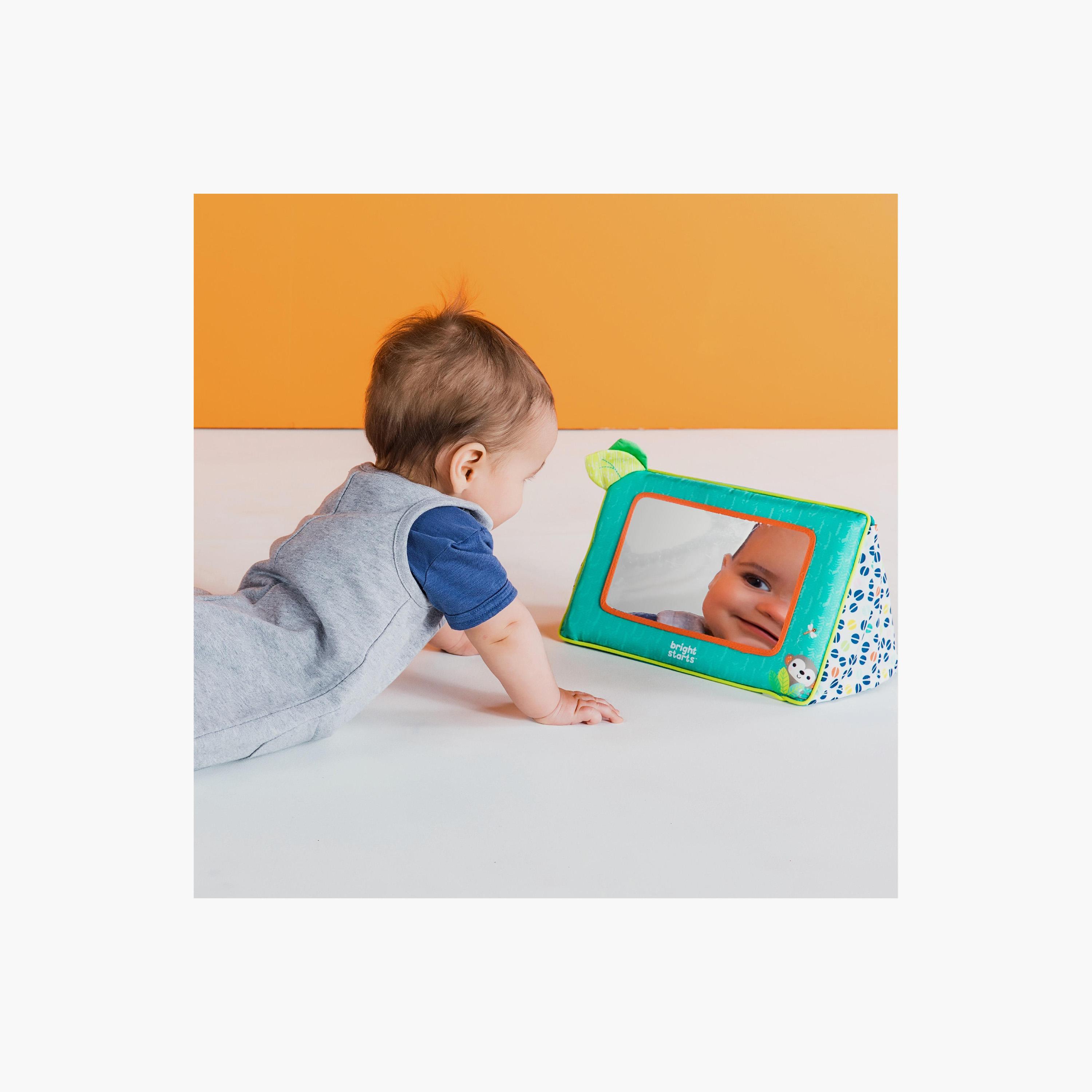 Bright Starts Sit & See Safari Floor Mirror-toys-babyandtoddlertoys-learningtoys-image-3