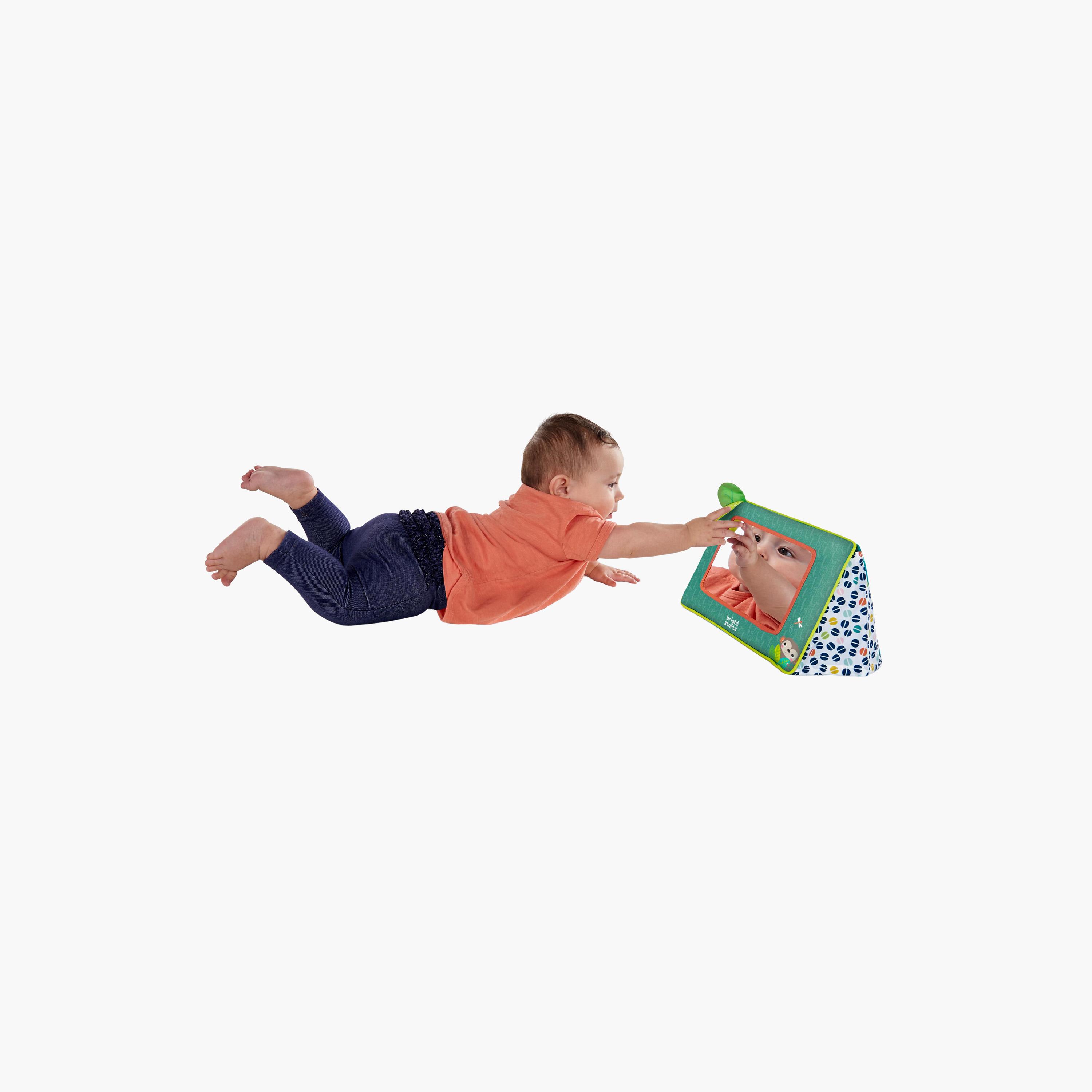 Bright Starts Sit & See Safari Floor Mirror-toys-babyandtoddlertoys-learningtoys-image-4