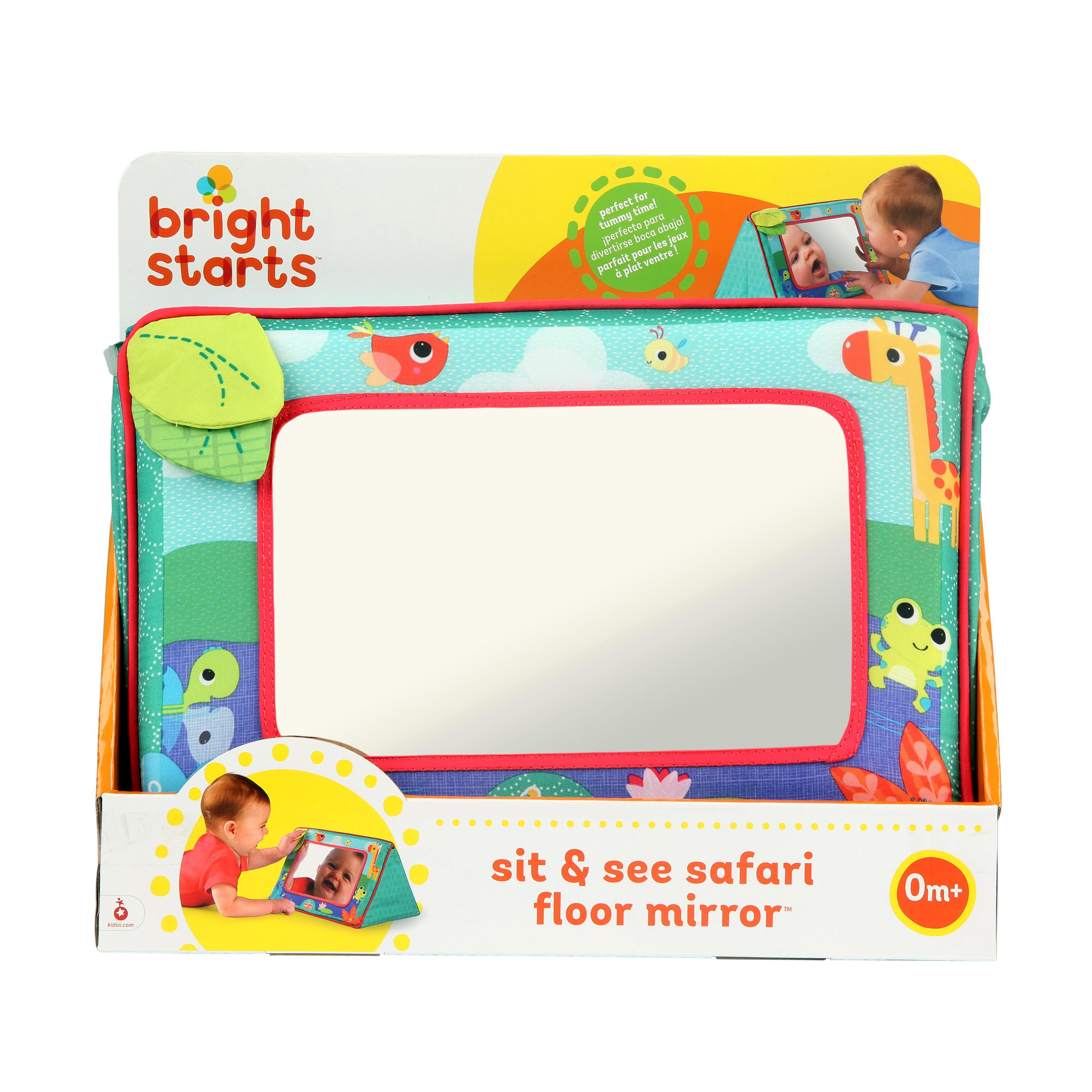 Bright starts sit and see safari hot sale floor mirror