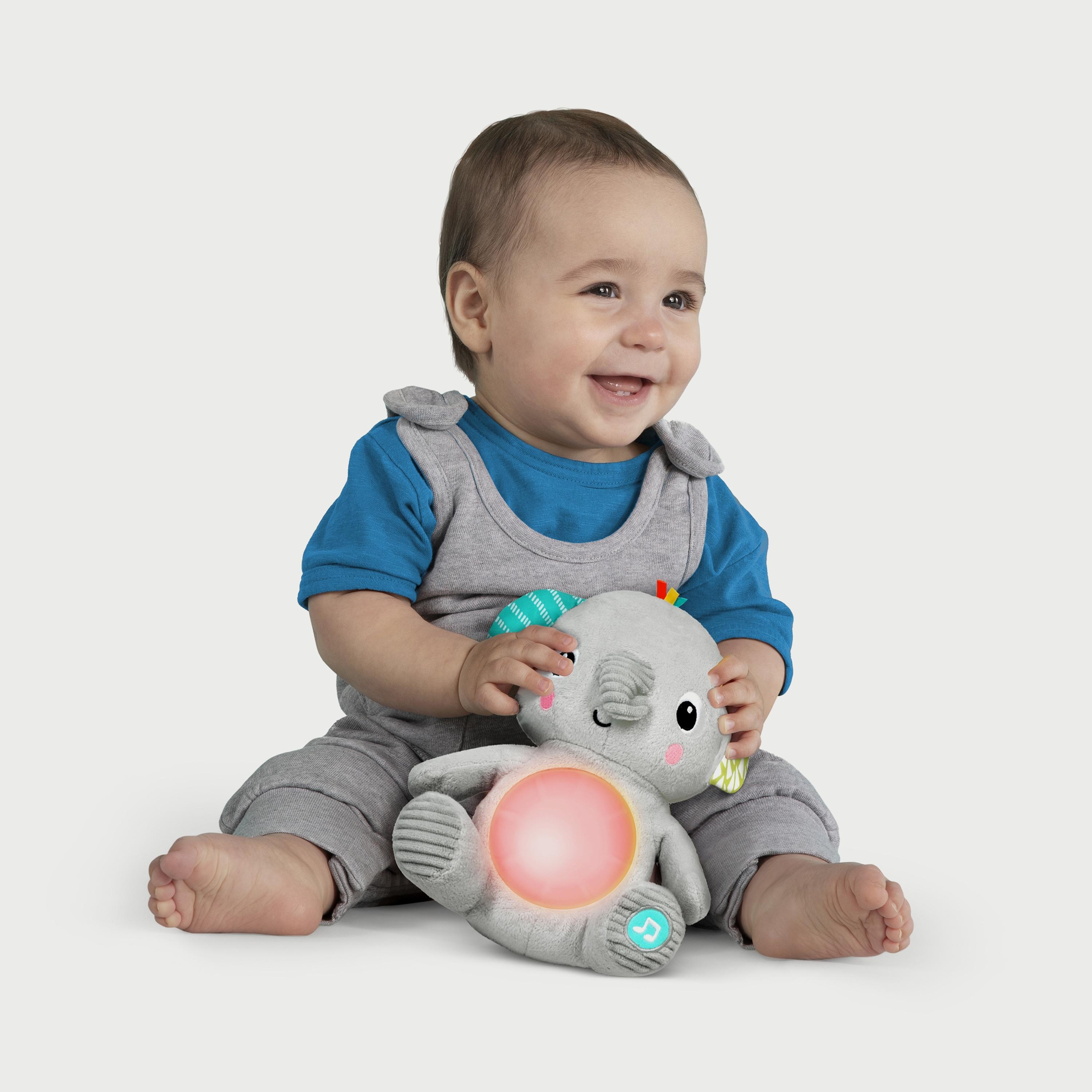 Bright Starts Hug-A-Bye Baby Elephant-toys-babyandtoddlertoys-lightsandmusicaltoys-image-3
