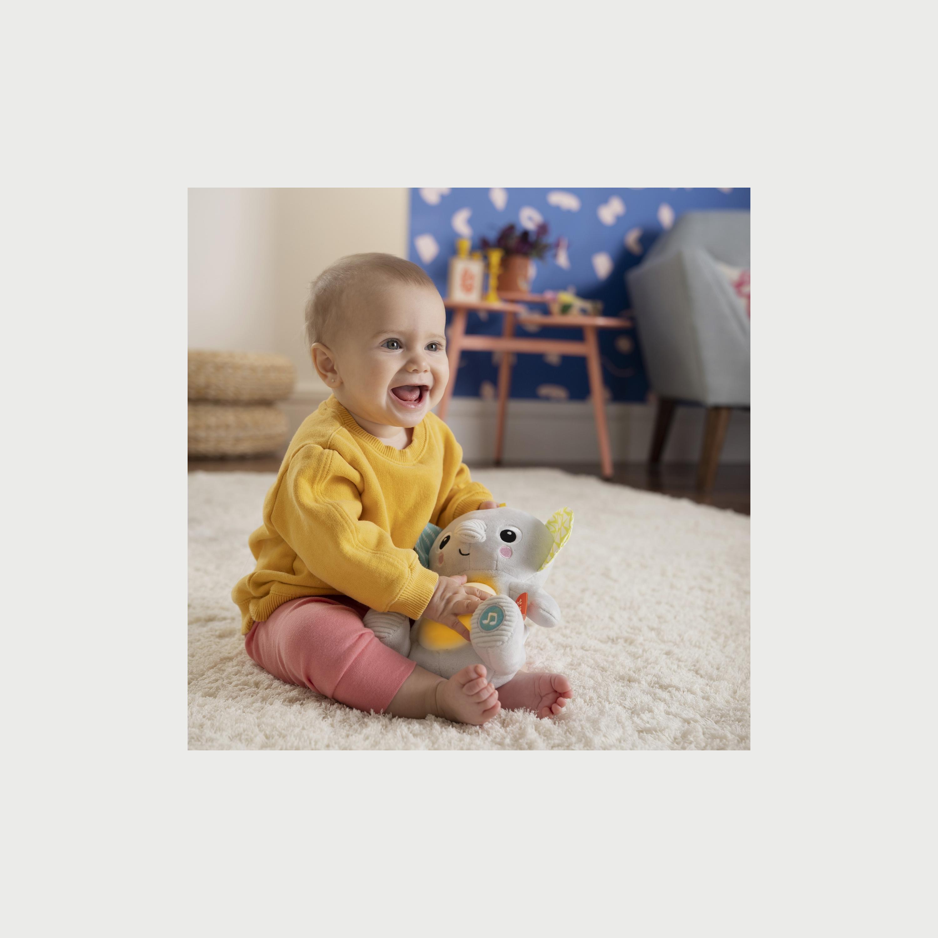 Bright Starts Hug-A-Bye Baby Elephant-toys-babyandtoddlertoys-lightsandmusicaltoys-image-5