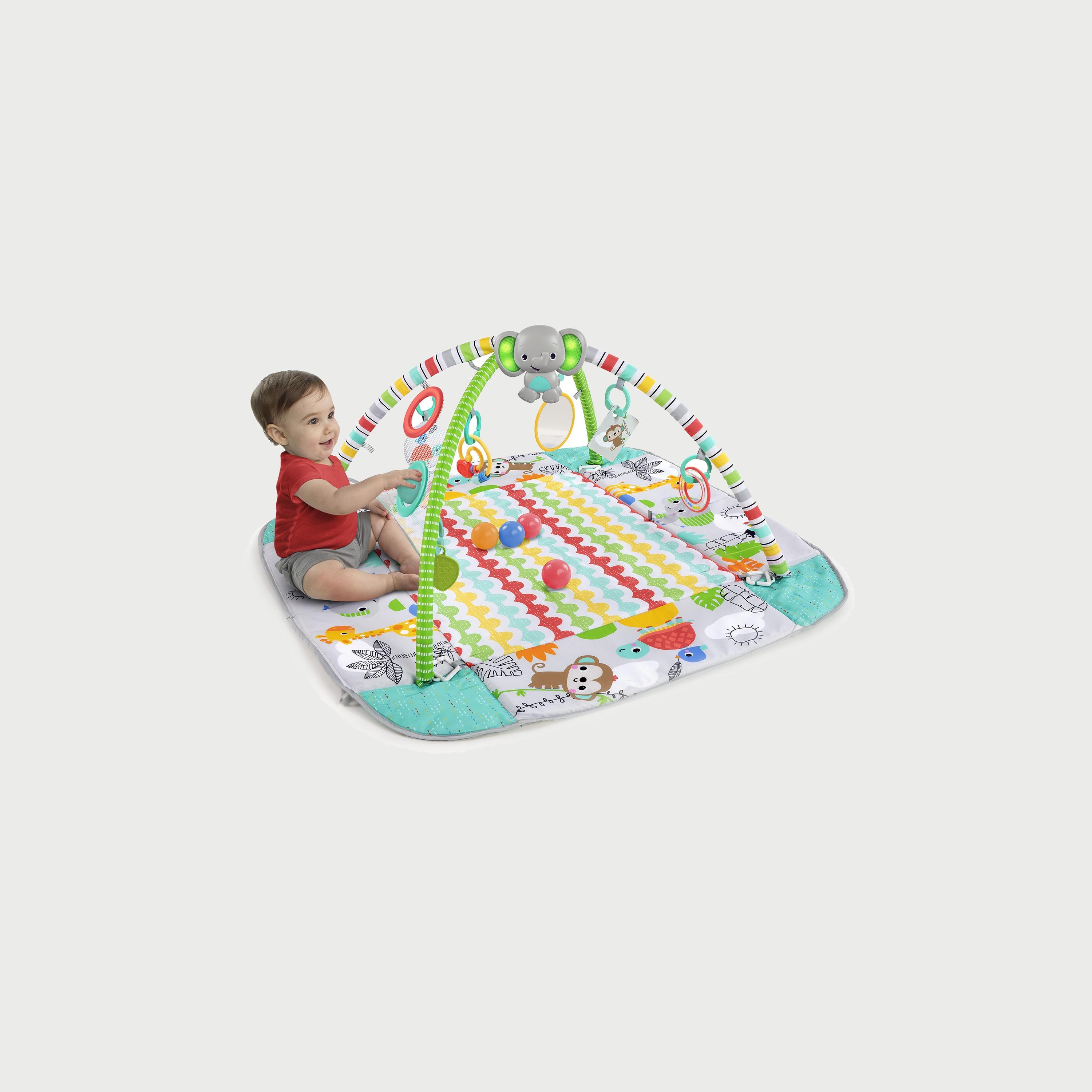Bright Starts Bright Starts Neutral 5-In-1 Ball Pit Gym Refresh-baby-infantactivity-playgyms-image-2