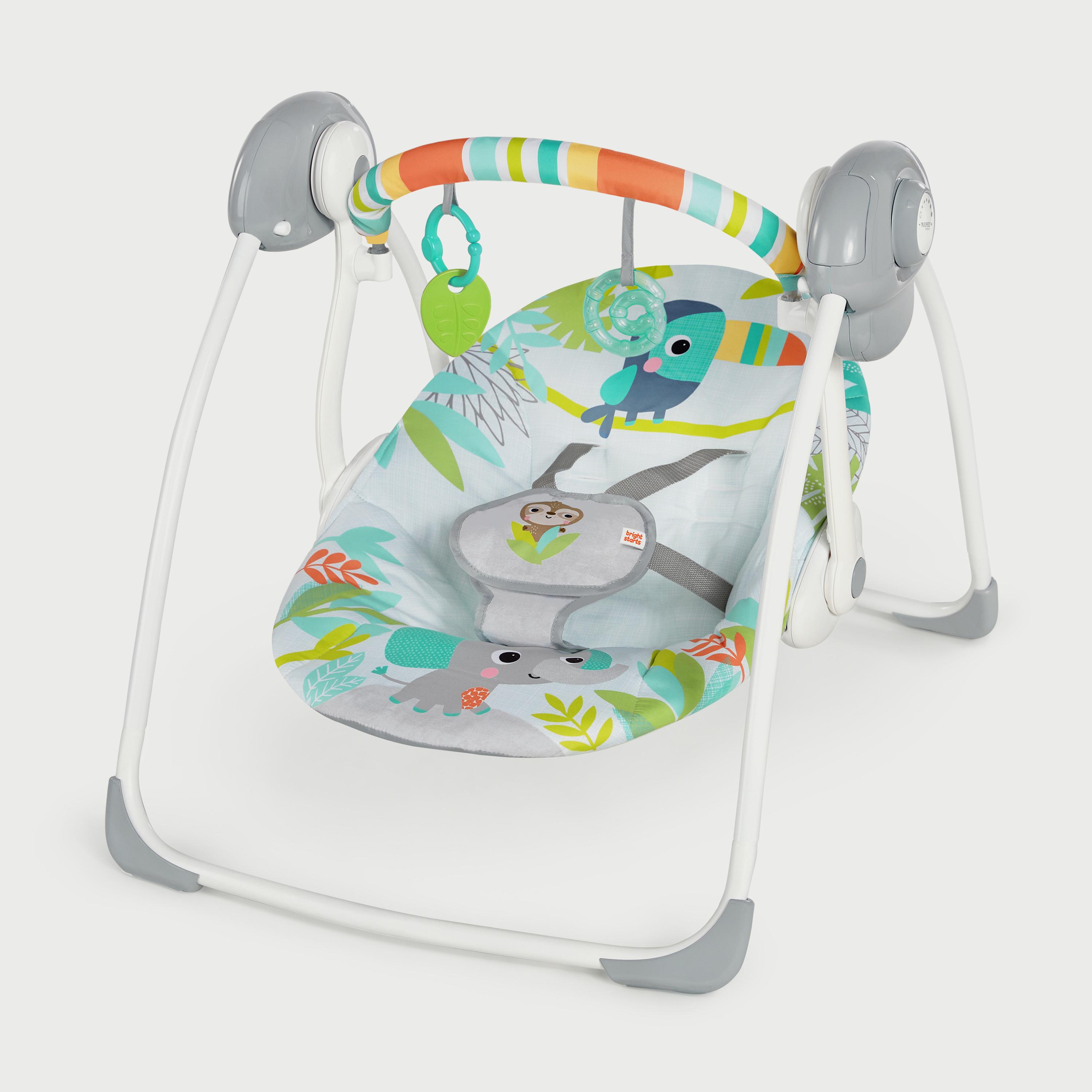 Bright Starts Rainforest Vibes Portable Swing-toys-outdoor-slidesandswings-image-1