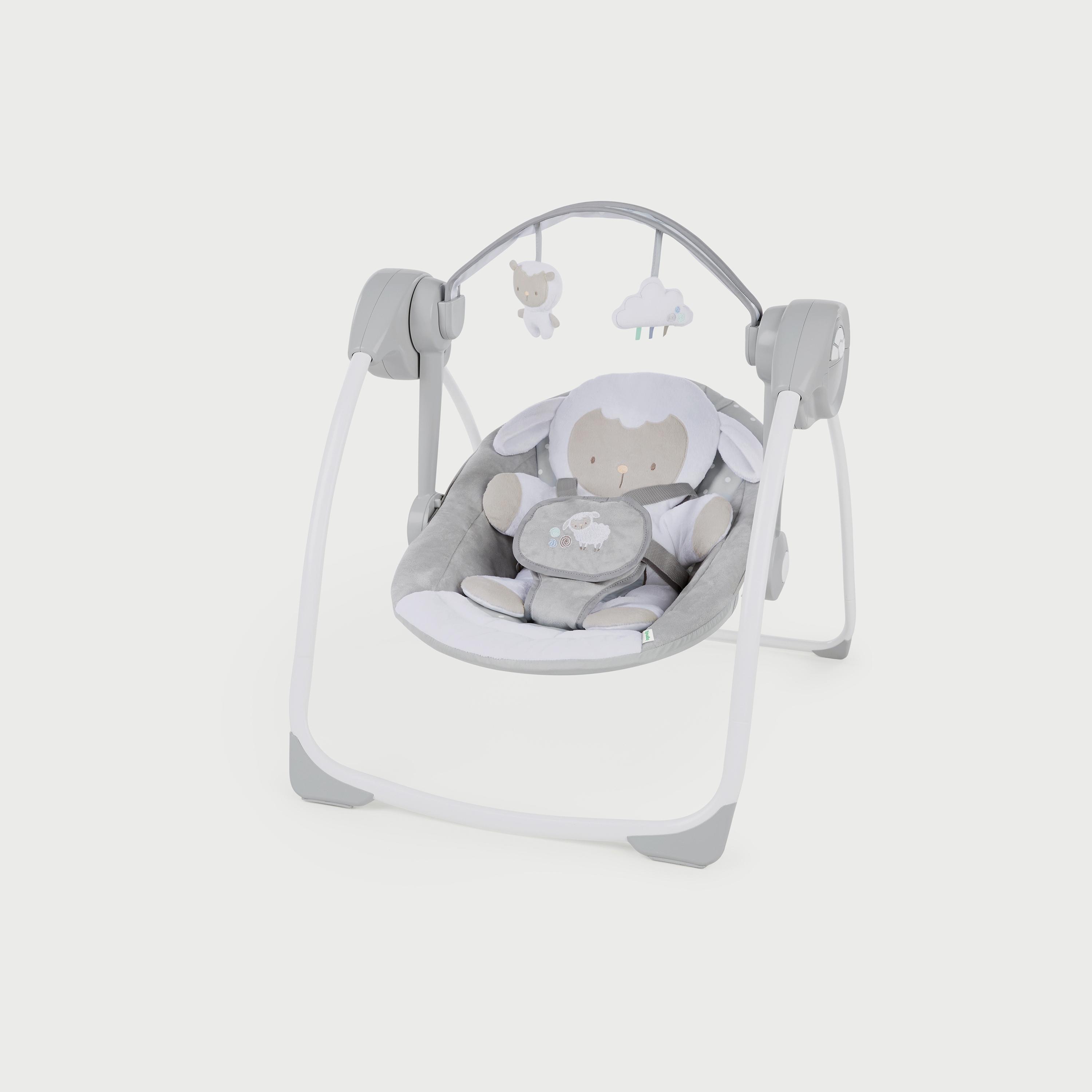 Ingenuity Comfort 2 Go Portable Swing, Cuddle Lamb-toys-outdoor-slidesandswings-image-3