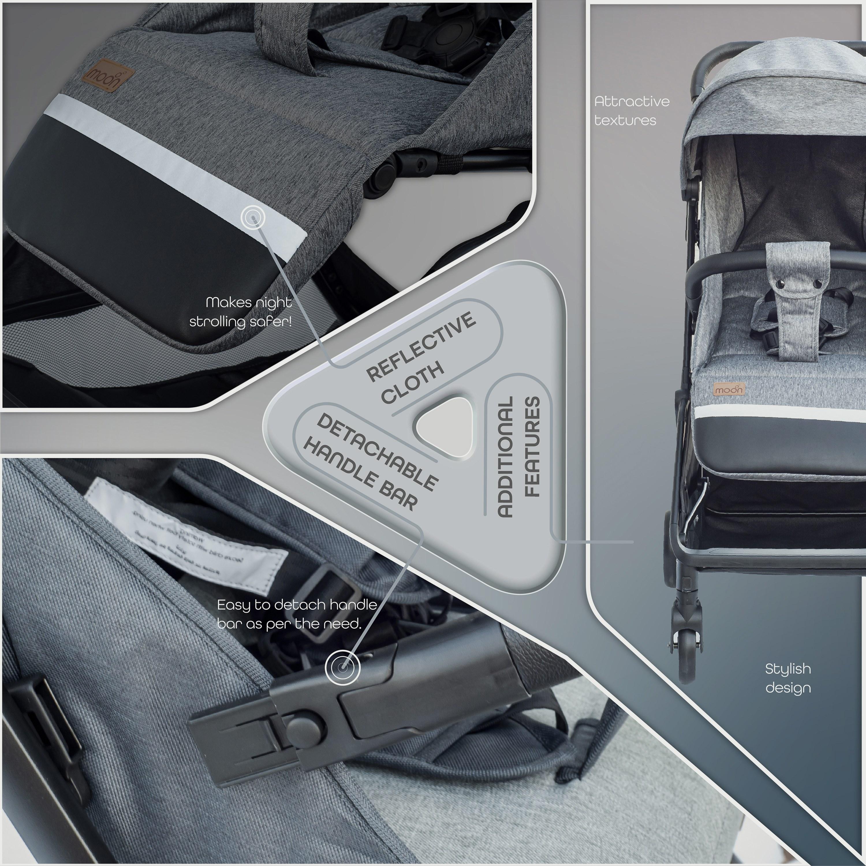 Moon Pronto Autofold Stroller, Senior Grey-baby-gear-strollersandprams-strollers-image-3