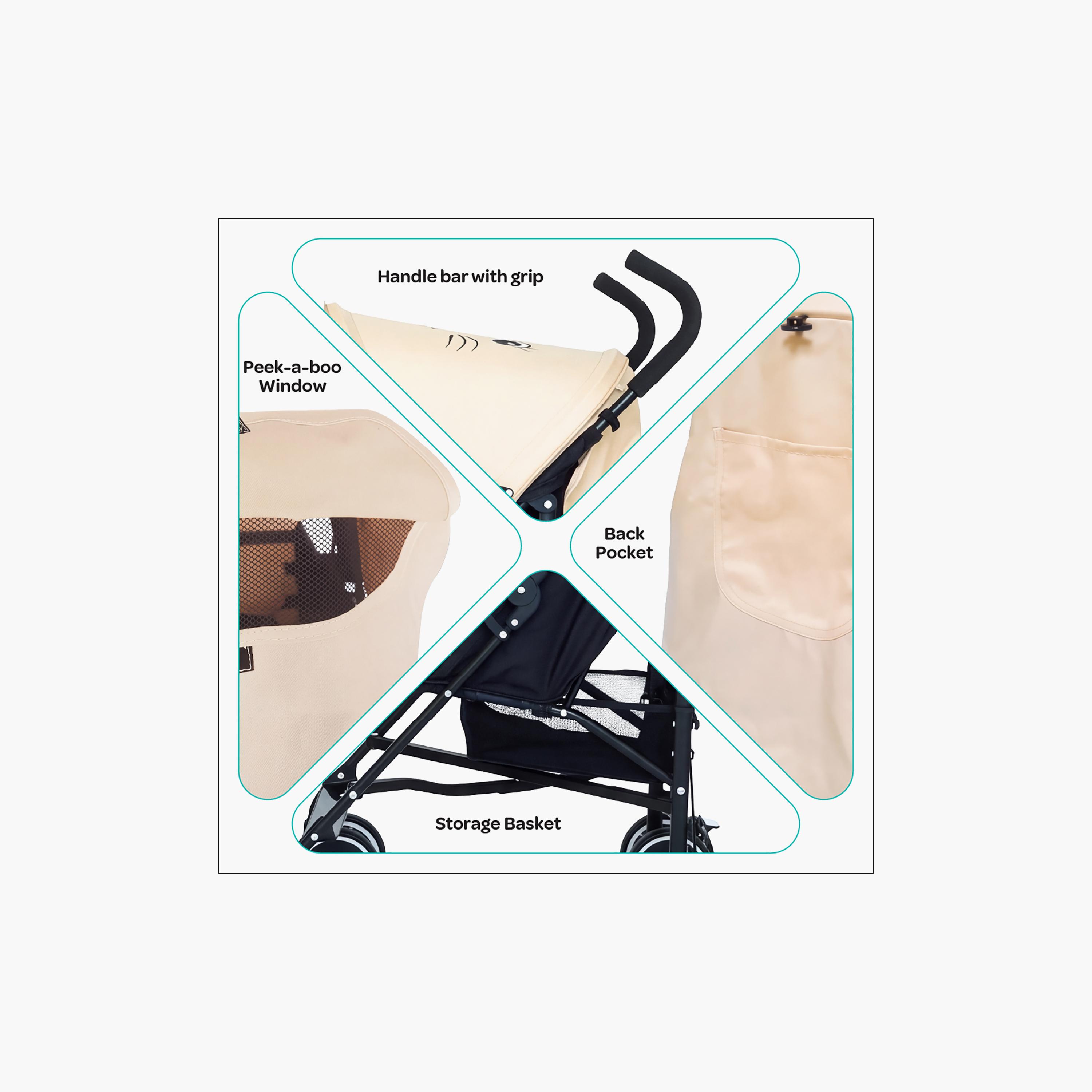 عربة الأطفال سفاري بتصميم القطة من مون-baby-gear-strollersandprams-strollers-image-6