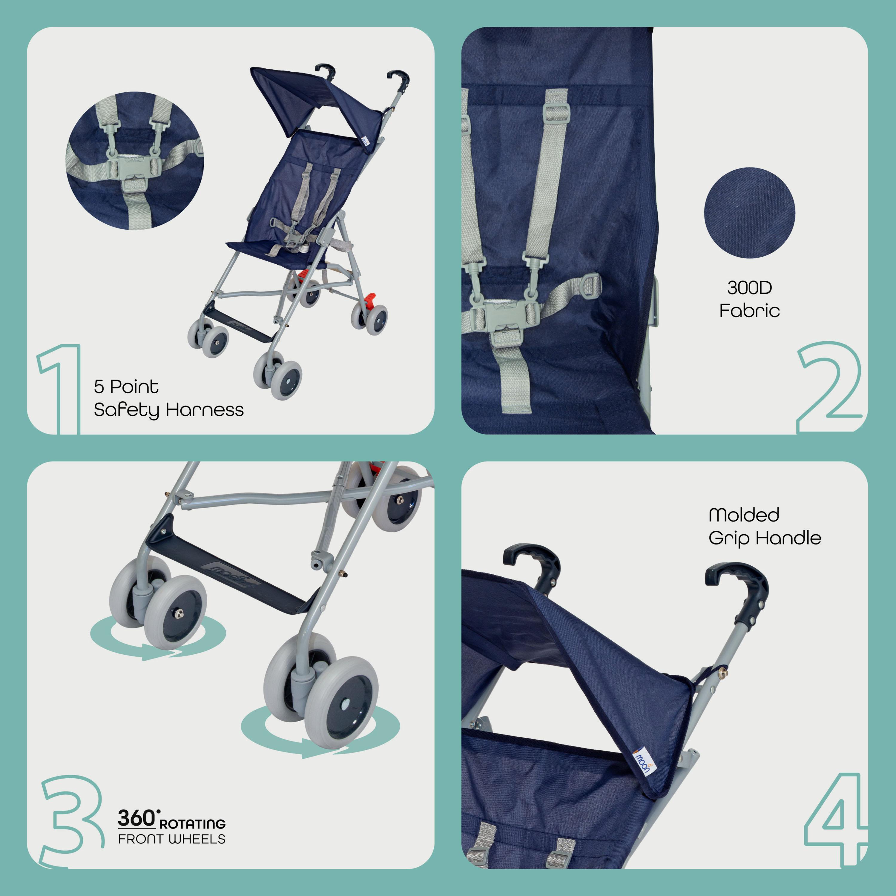 Compact fold outlet buggy