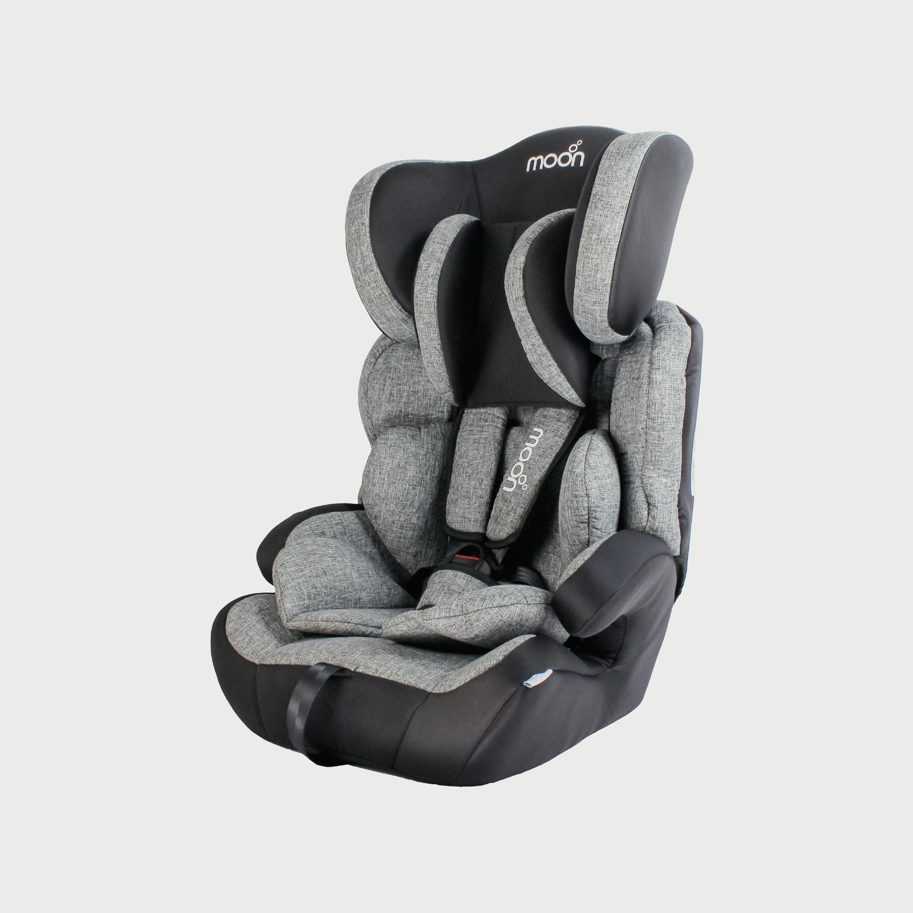 Moon Tolo Baby/Kids Car Seat (Group 1, 2, 3), Slate Grey-baby-gear-carseats-image-1