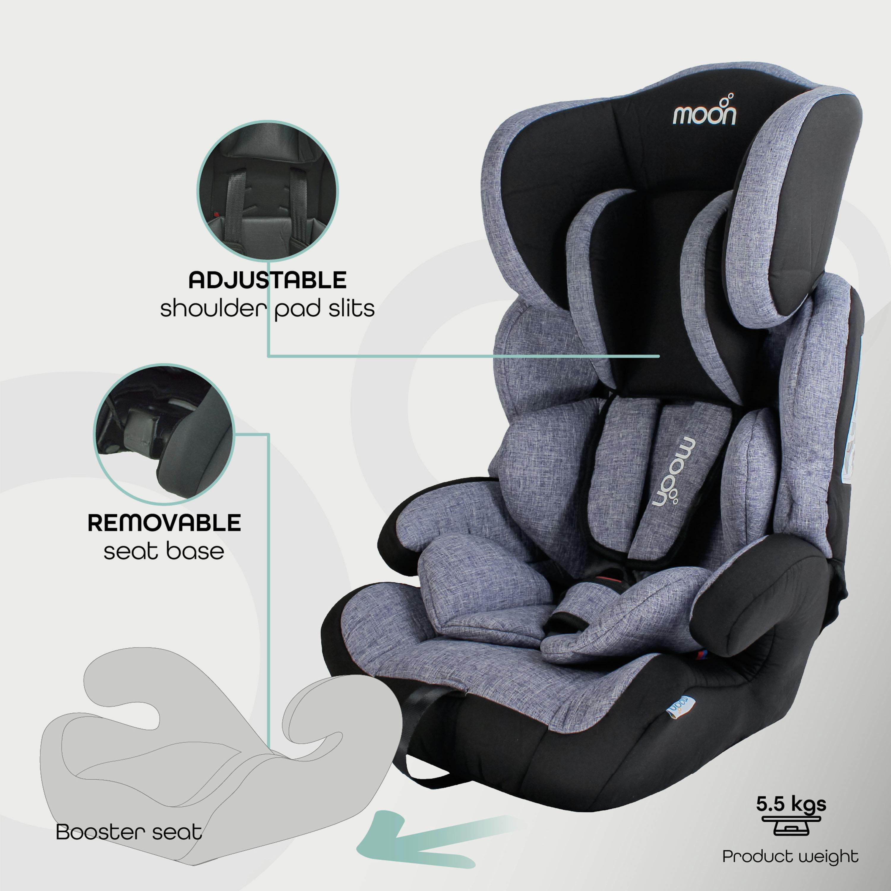 Moon Tolo Baby/Kids Car Seat (Group 1, 2, 3), Violet-baby-gear-carseats-image-4