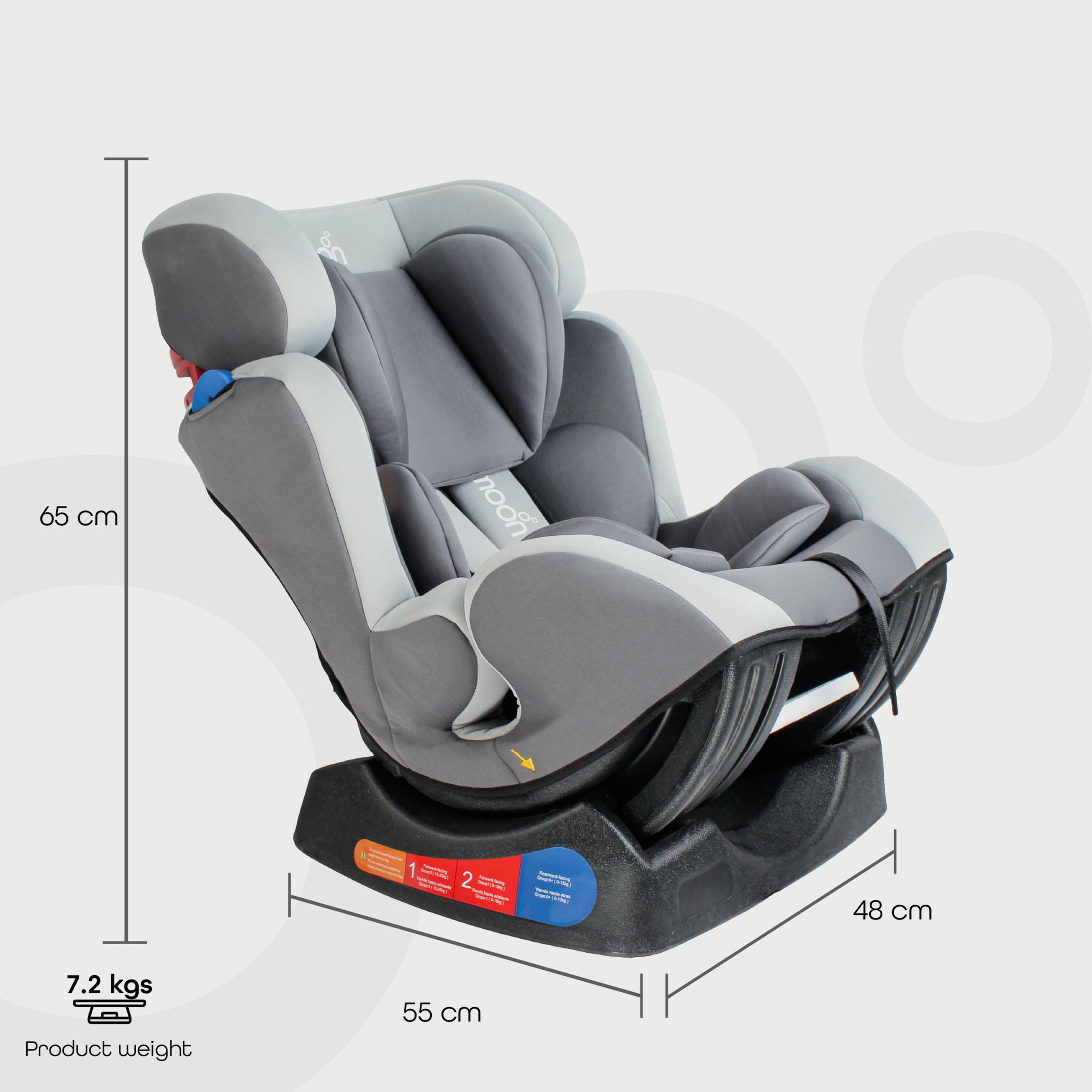 Moon Sumo Baby/Infant Car Seat (Group 0, 1, 2), Light Grey-baby-gear-carseats-image-4