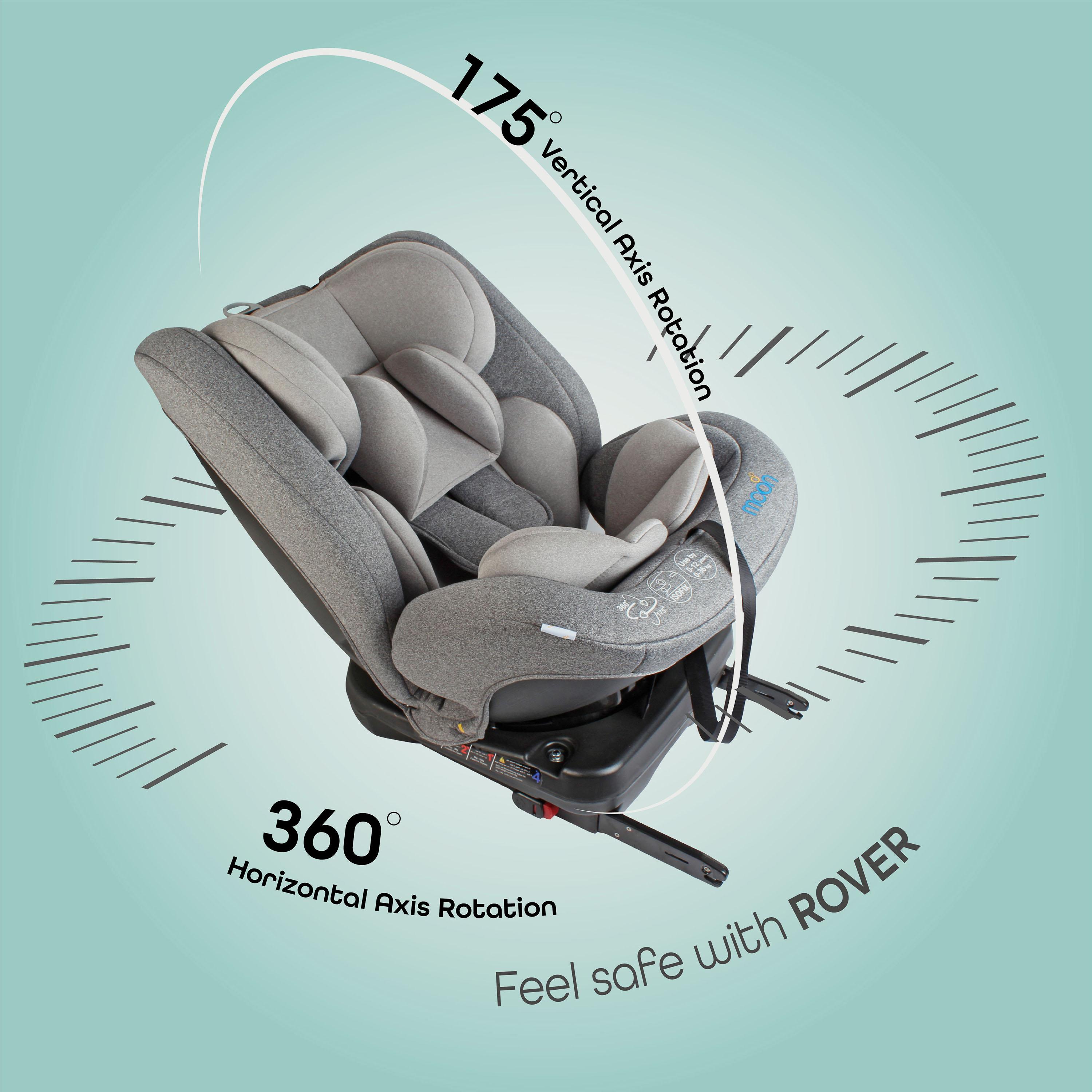 Moon Rover Baby/Infant Car Seat (Group 0+/1/2/3), Grey-baby-gear-carseats-image-5