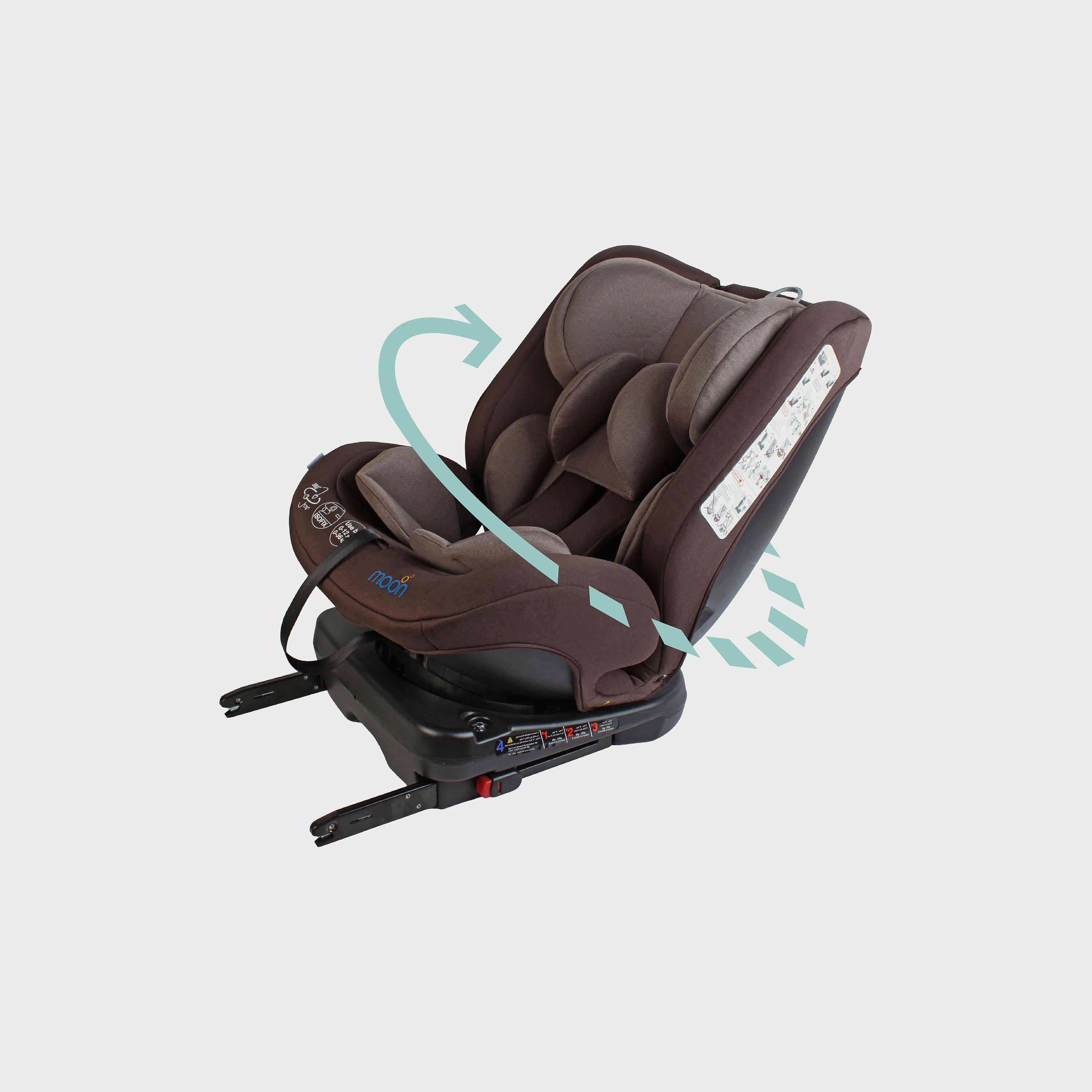 Moon Rover Baby/Infant Car Seat (Group 0+/1/2/3), Brown-baby-gear-carseats-image-1