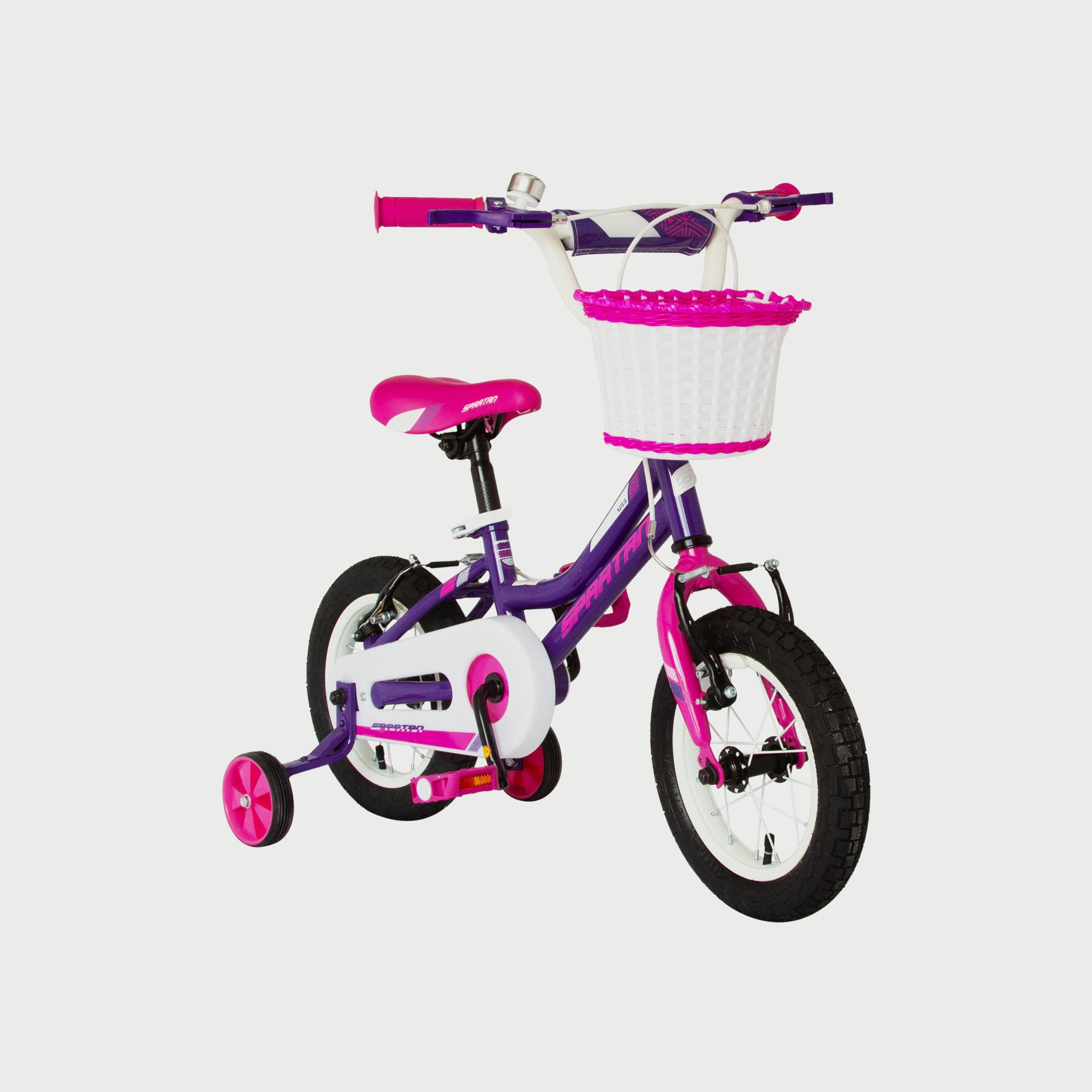 Spartan 12-inch Nova Purple Bicycle-toys-outdoor-bikesandrideons-bikes-image-1
