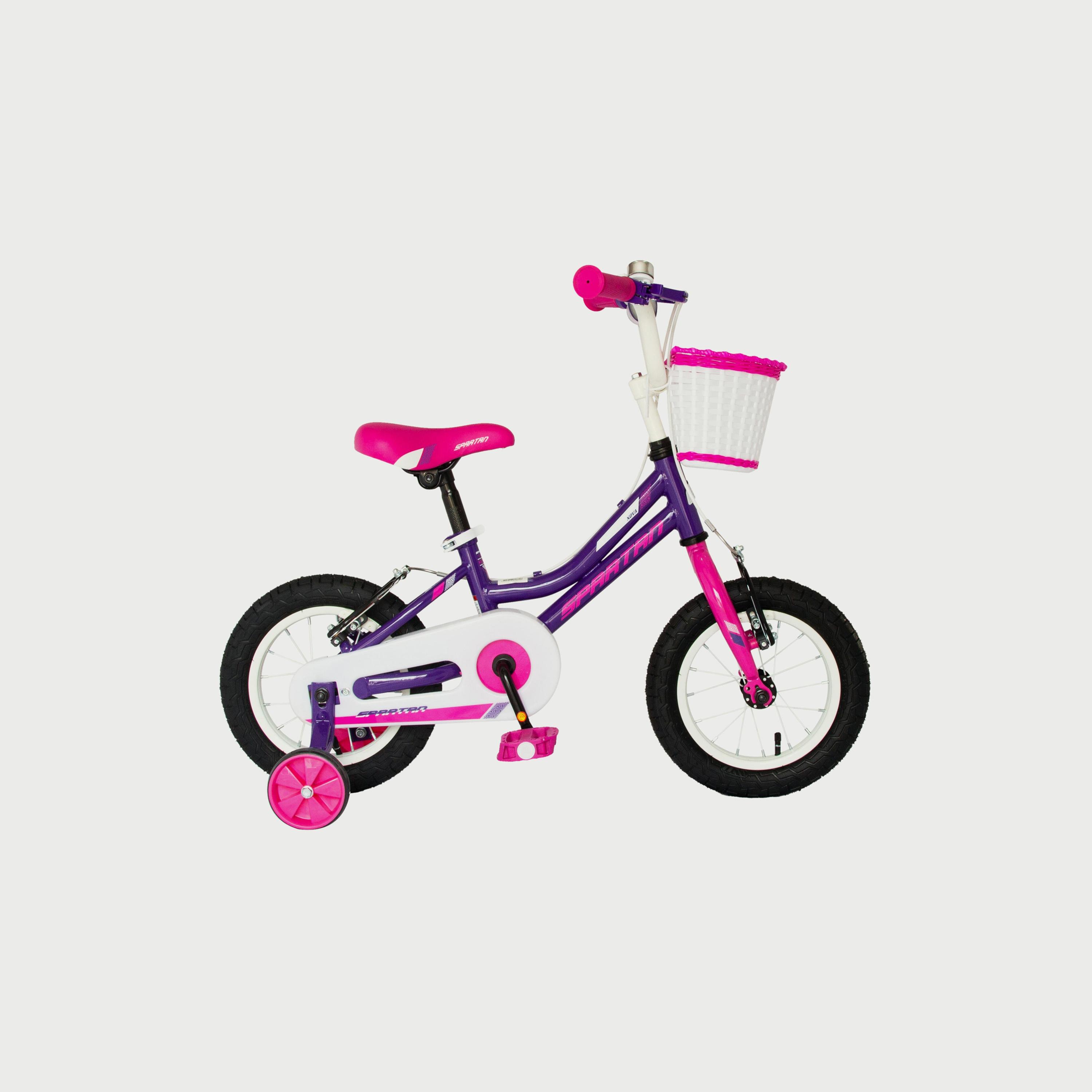 Spartan 14-inch Nova Purple Bicycle-toys-outdoor-bikesandrideons-image-2