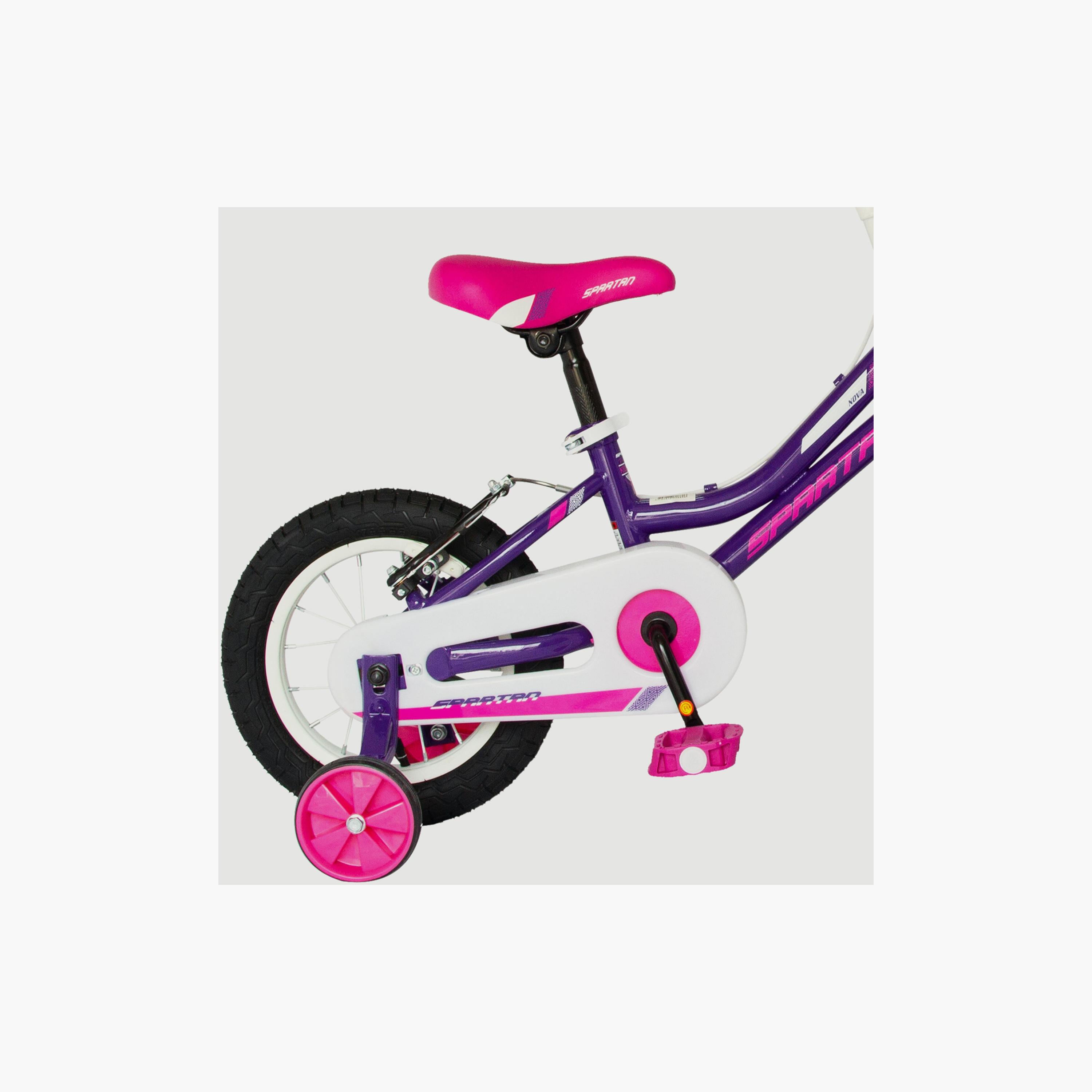 Spartan 14-inch Nova Purple Bicycle-toys-outdoor-bikesandrideons-image-3