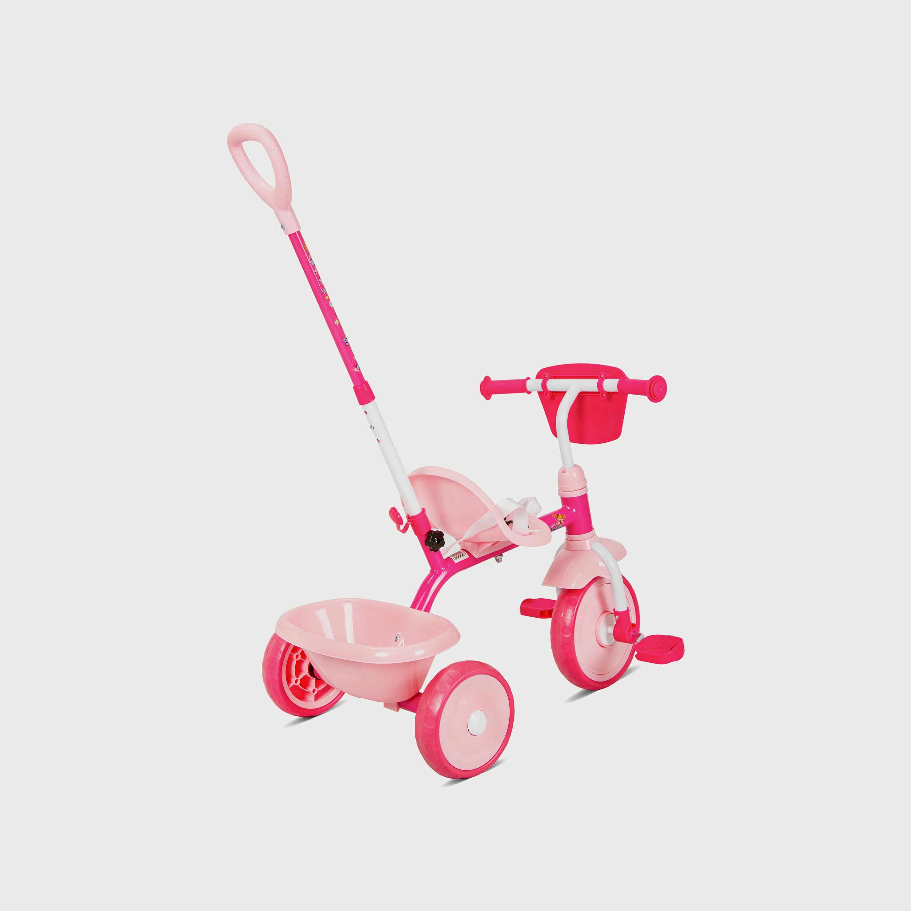 دراجة هوائية بتصميم باو باترول ثلاثية العجلات للفتيات مع مقود دفع من سبارتان-toys-outdoor-bikesandrideons-trikes-image-1