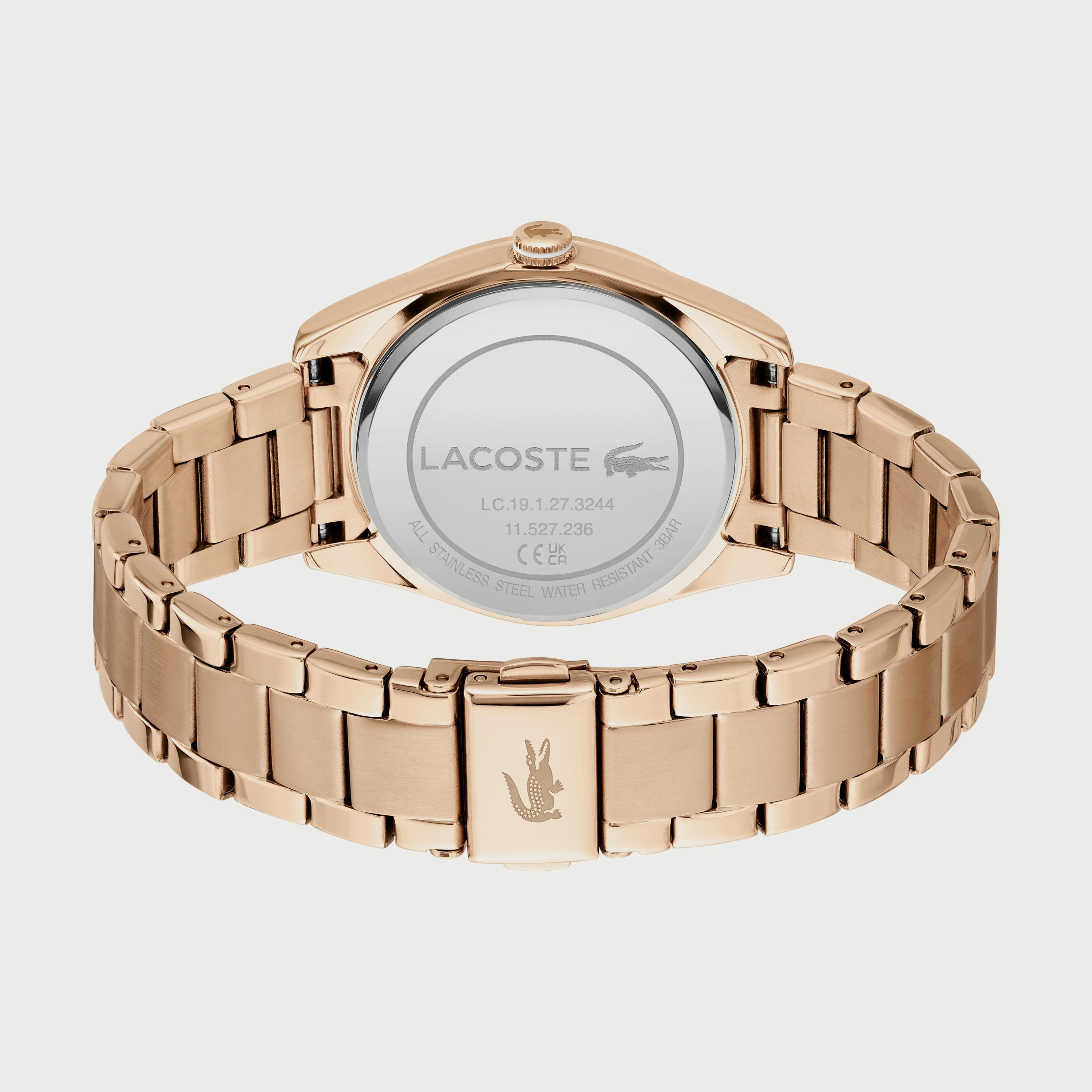 ساعة لاكوست ذو انالوج للنساء بسوار ذهبي وردي مع ستانلس ستيل ذو 36 مم | 2001242-women-watchesandjewellery-watches-image-3