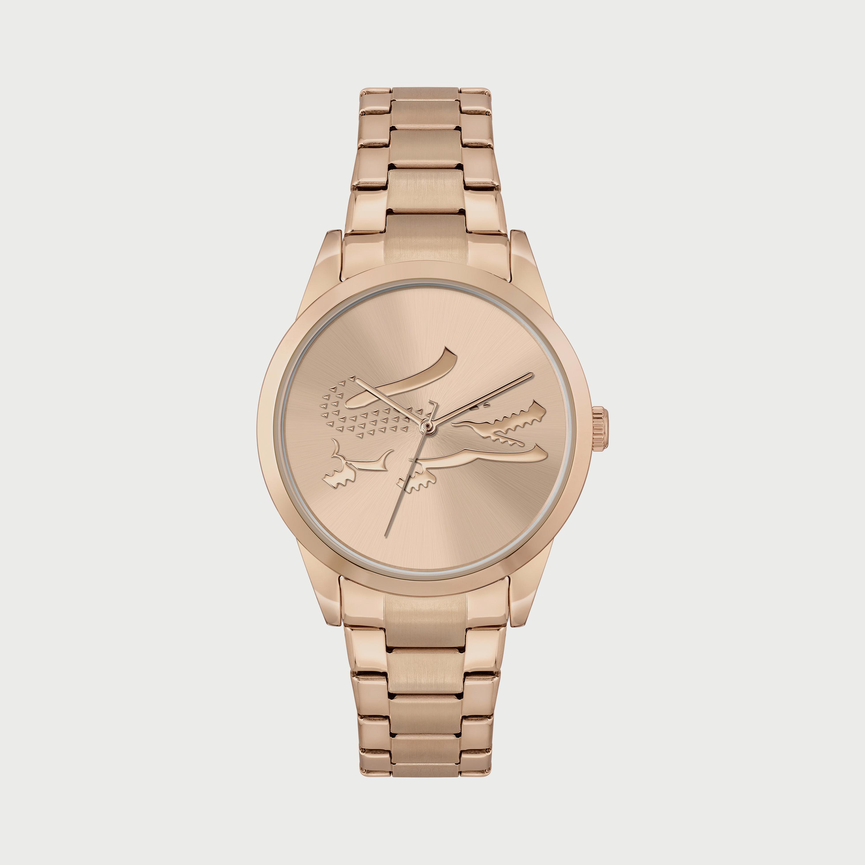 Lacoste victoria watch rose on sale gold