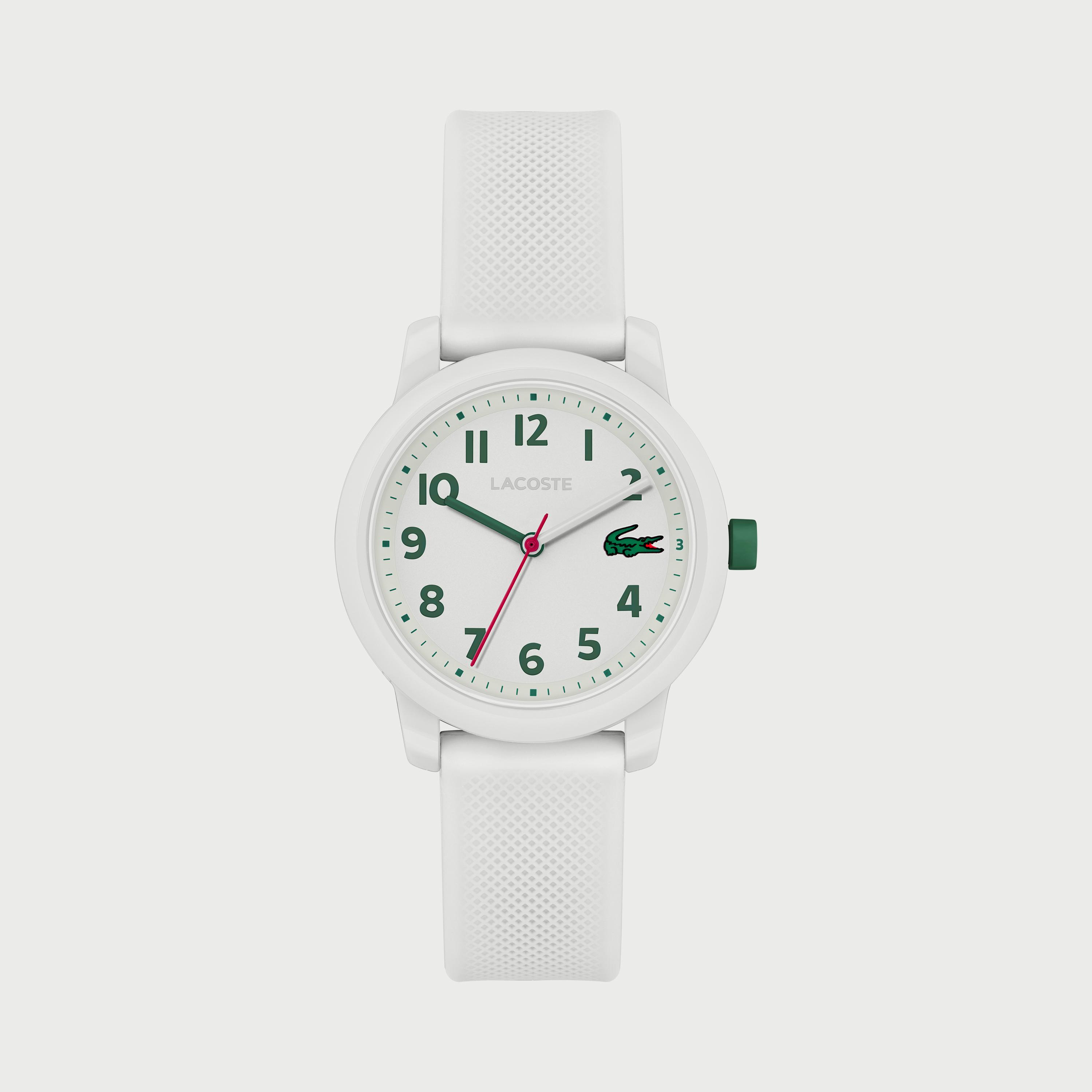 Buy Lacoste Kids 33 MM White Analog Silicone Strap Watch 2030039