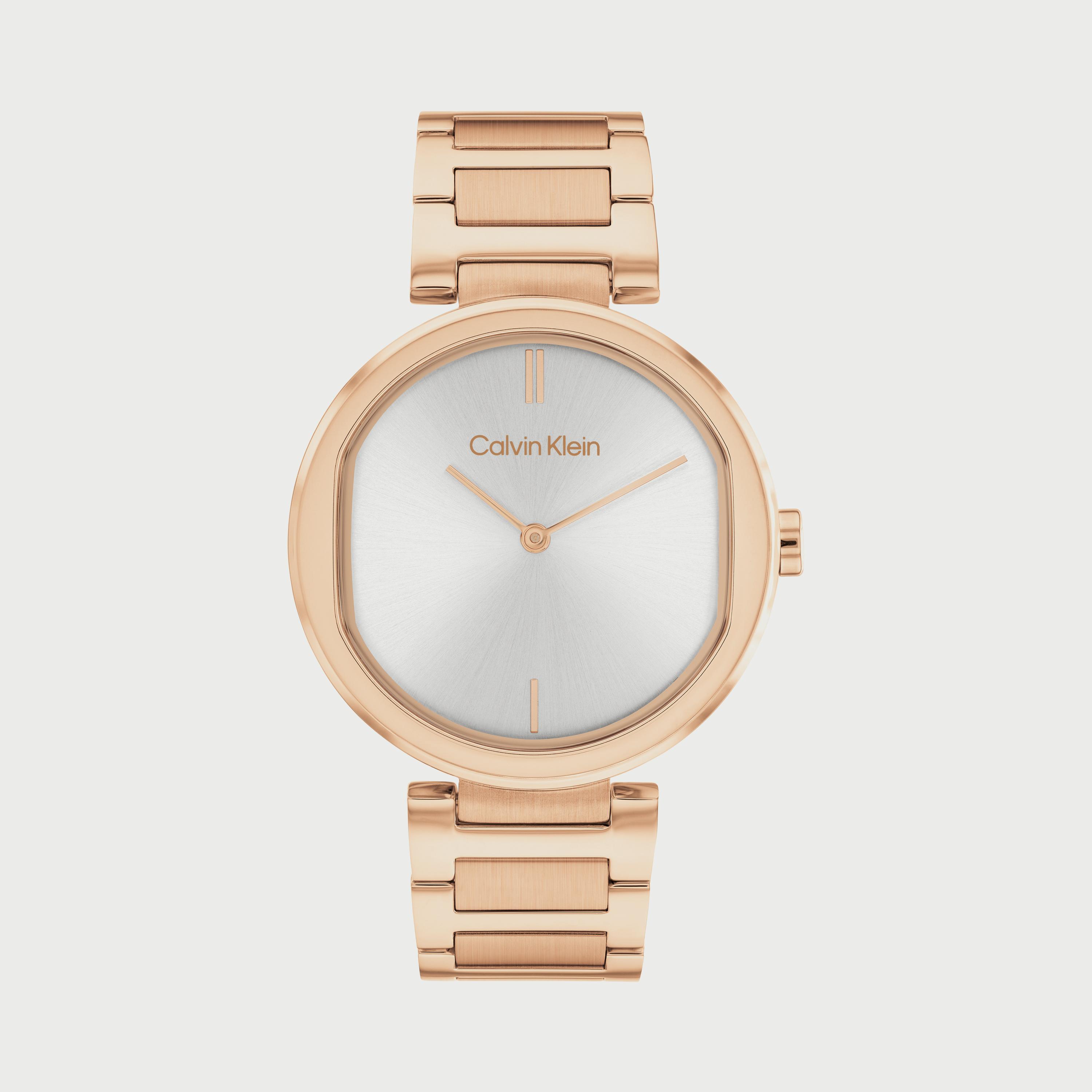 Calvin klein rose sales gold ladies watch