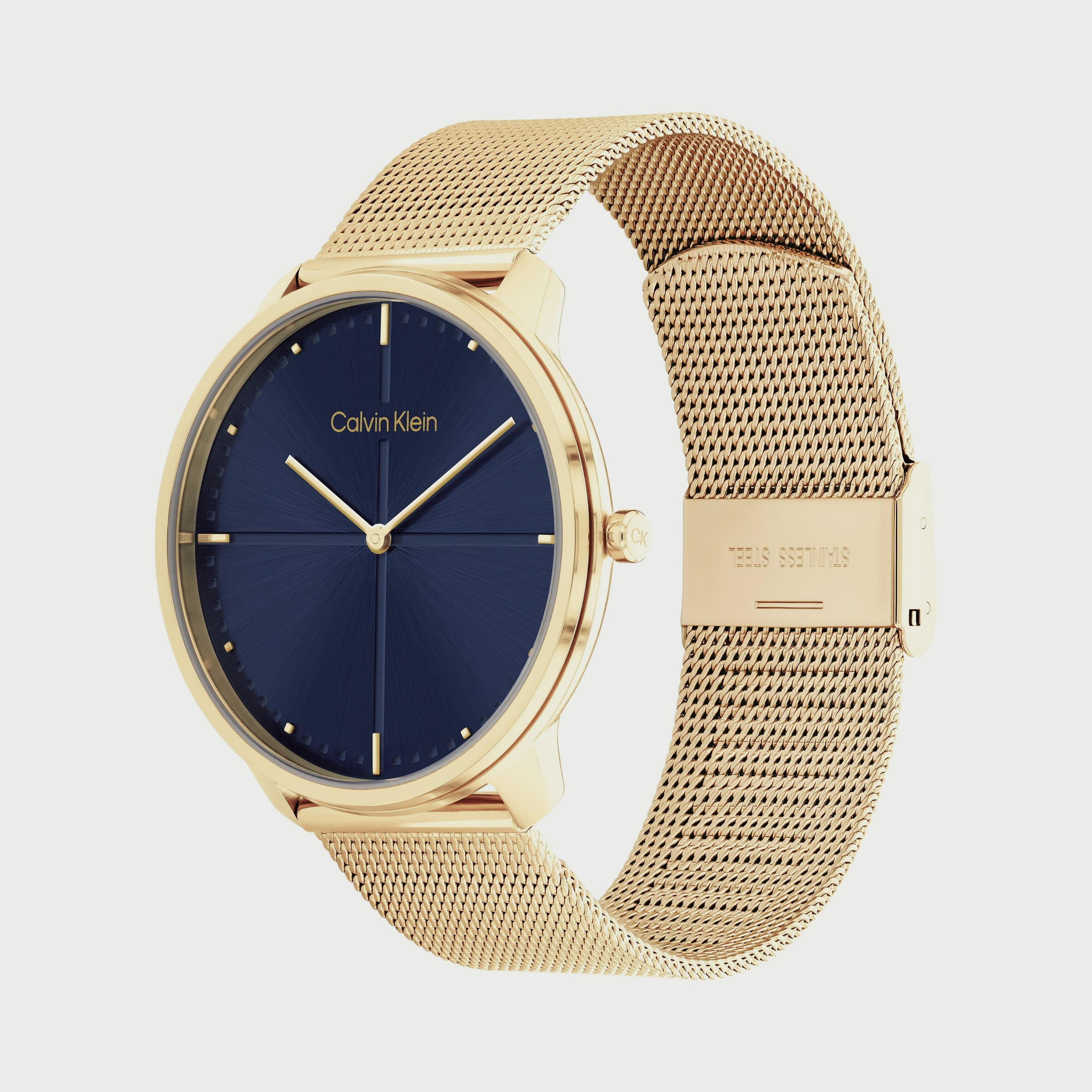 Calvin Klein Swiss Made 40 MM Gold Analog Stainless Steel Strap Watch - 25200153-men-watchesandjewellery-watches-image-2