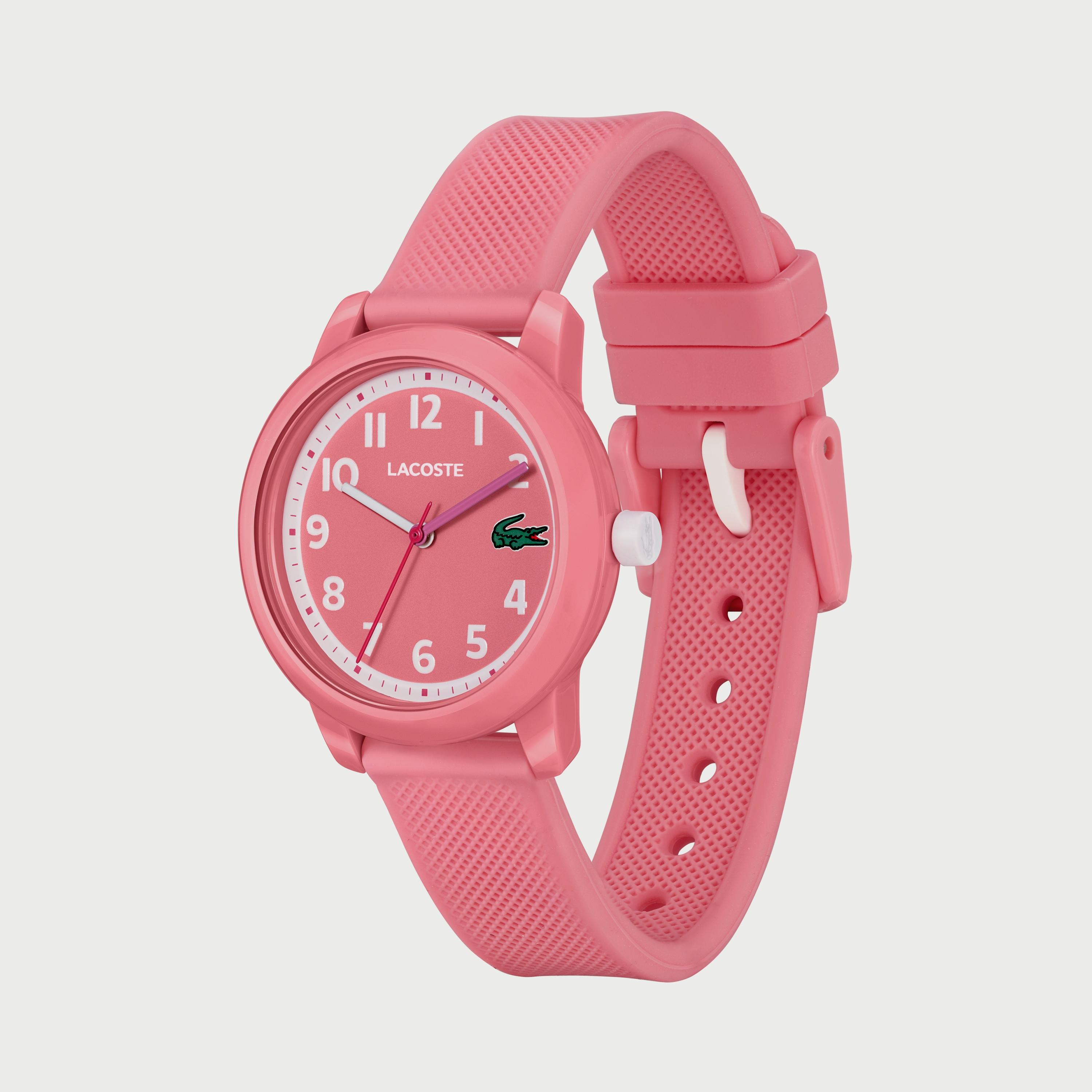 Lacoste Kids 33 MM Pink Analog Silicone Strap Watch - 2030040-girls-accessories-watches-image-2