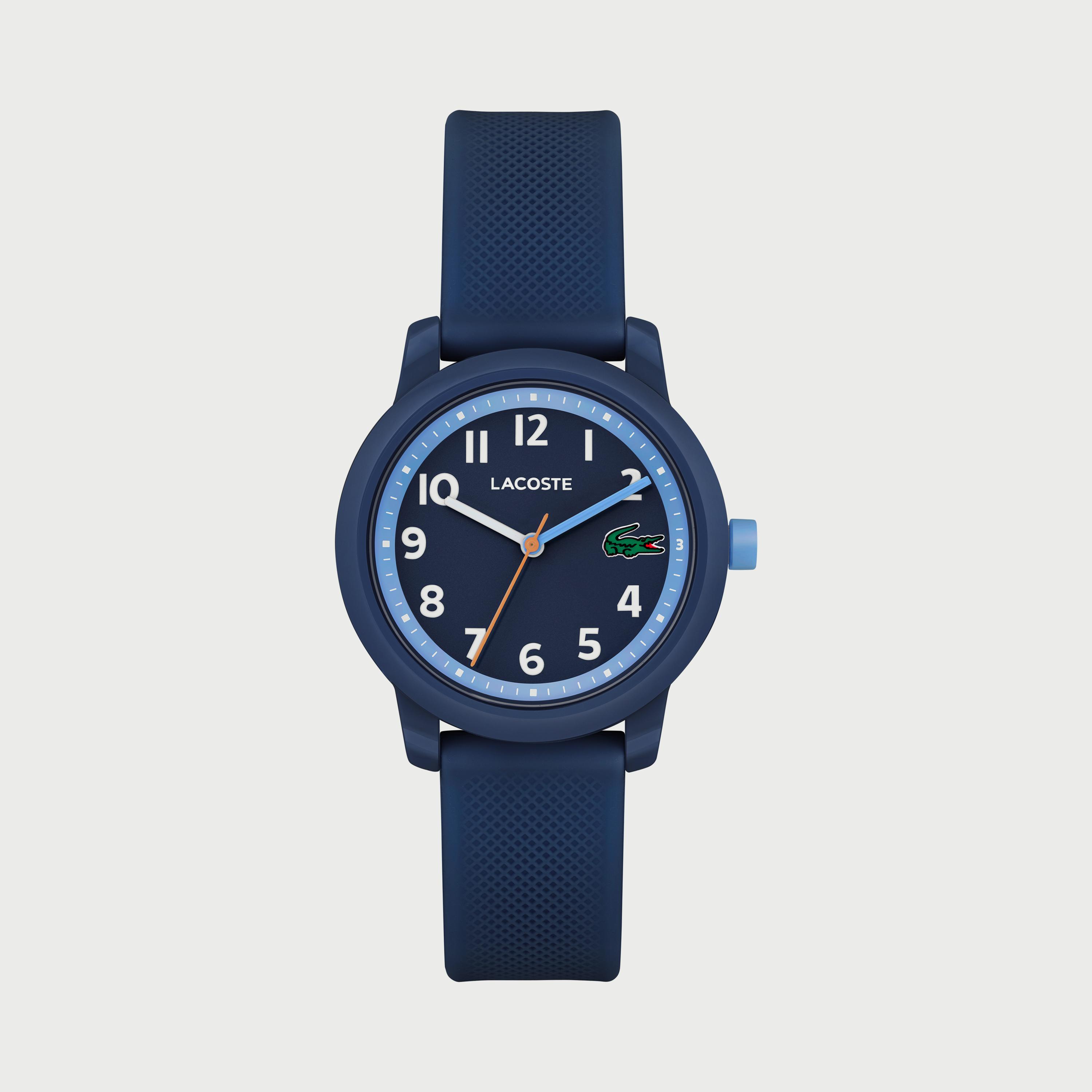 Lacoste Kids 33 MM Navy Analog Silicone Strap Watch 2030043