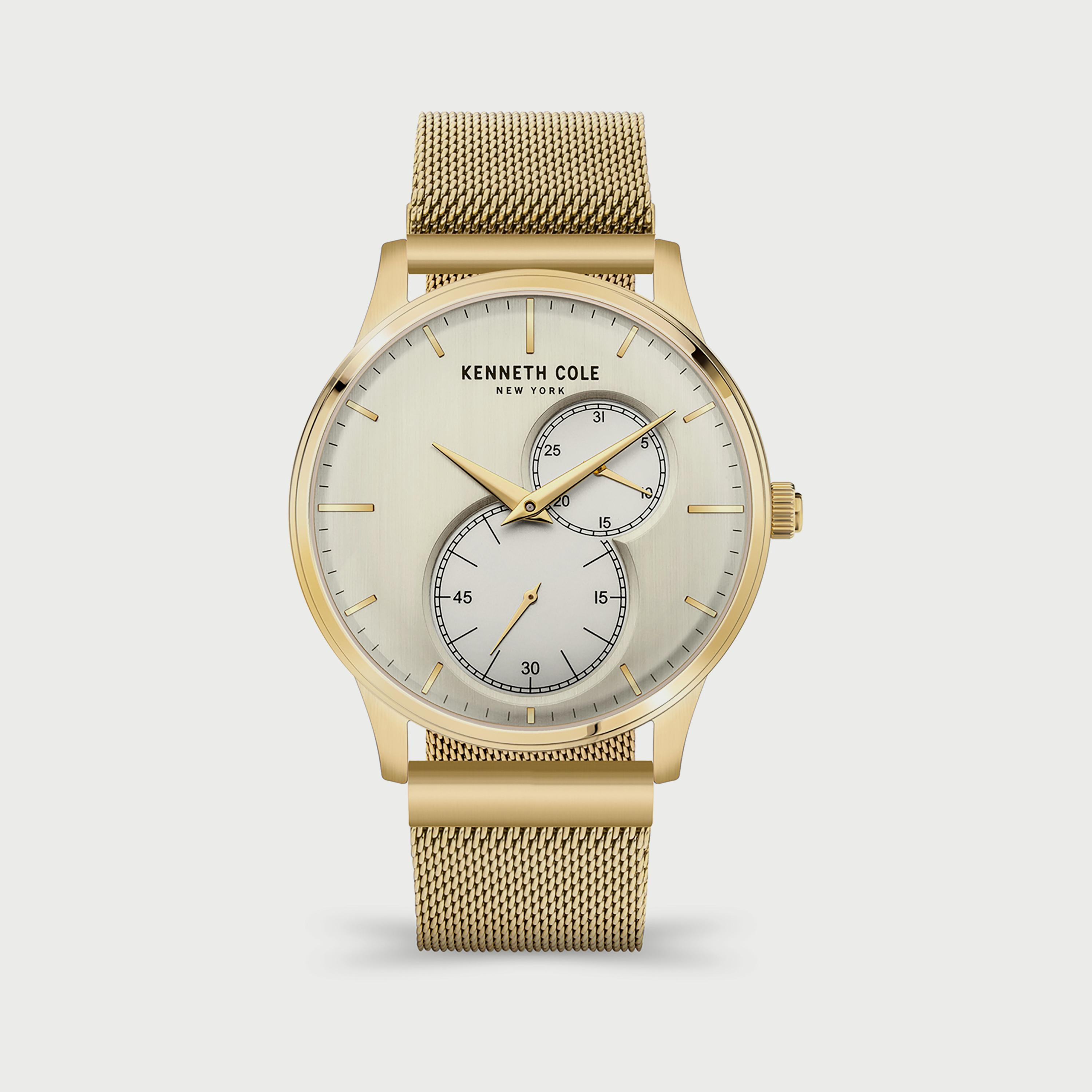 Kenneth cole men's gold watches best sale