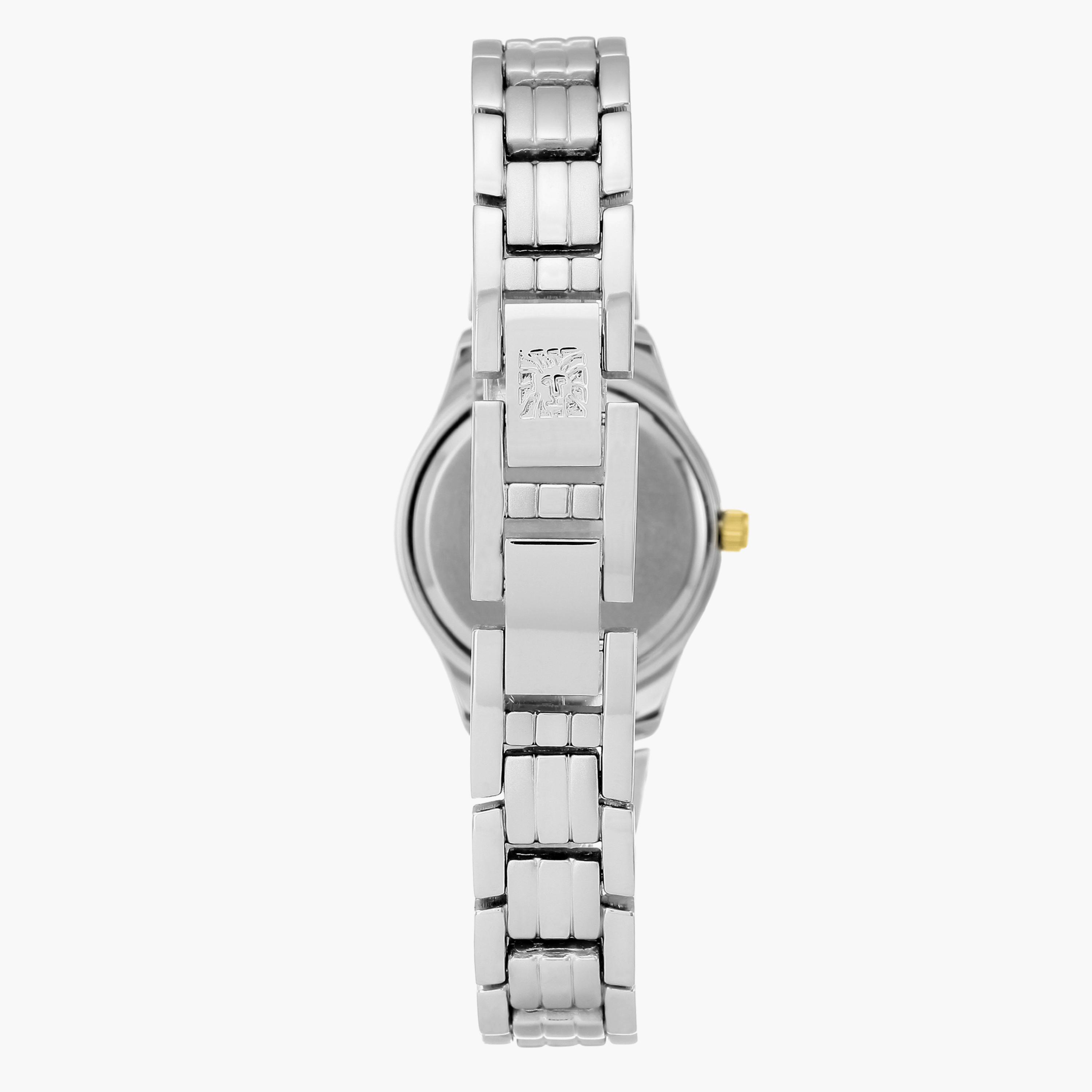 ساعة أنالوج فضية وذهبية بسوار ستانلس ستيل من آن كلاين 105491SVTT-women-watchesandjewellery-watches-image-3