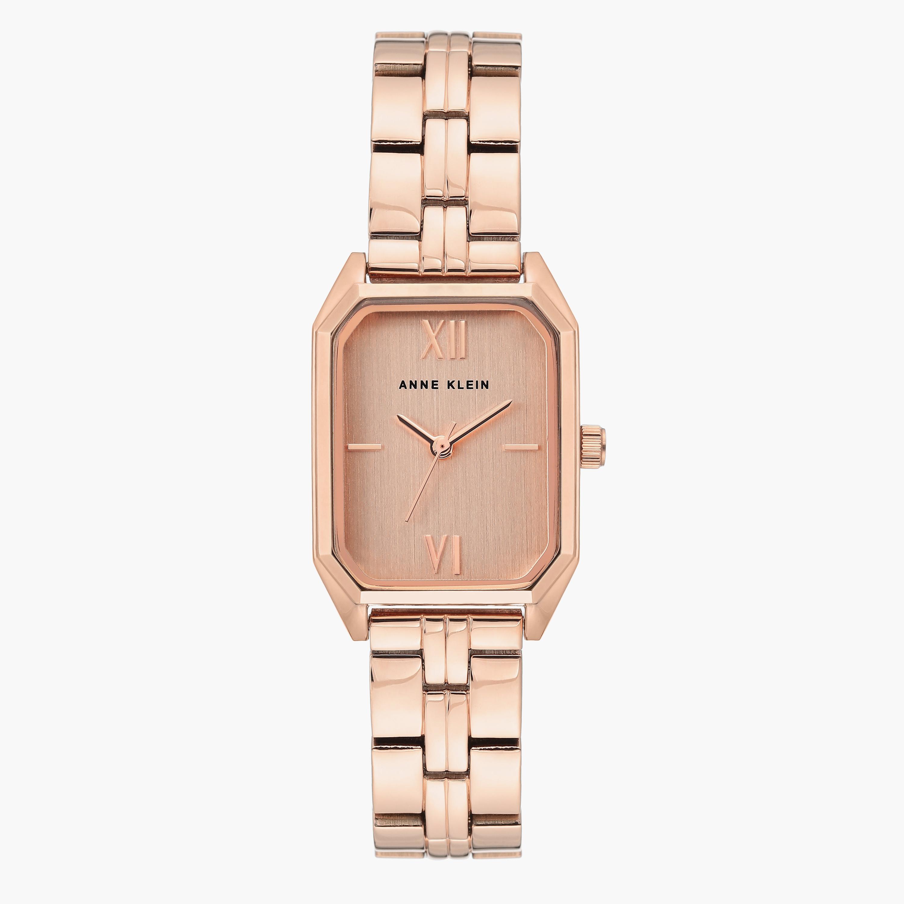 Anne Klein Rose Gold Analog Stainless Steel Strap Watch - AK3774RGRG-women-watchesandjewellery-watches-image-1