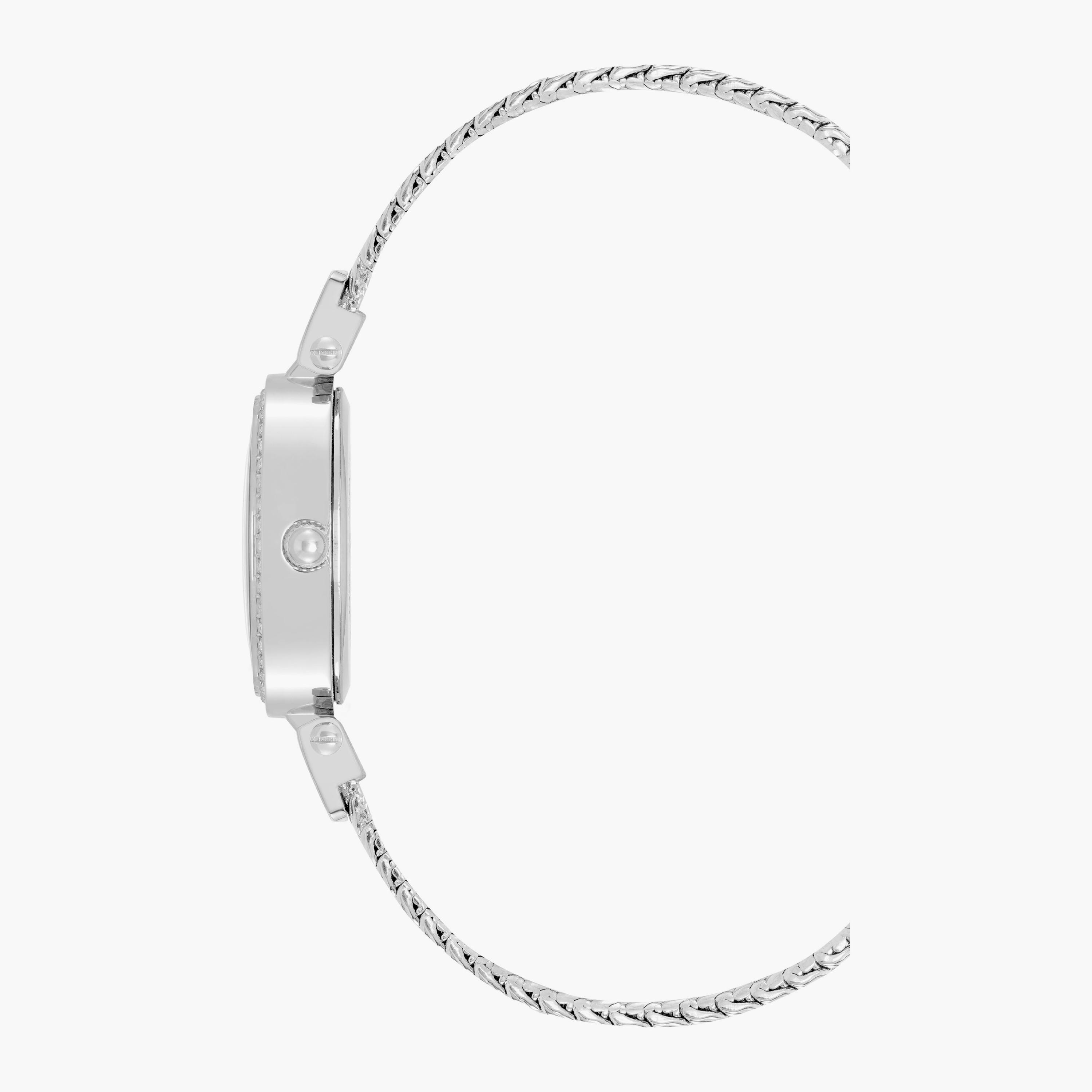 ساعة آن كلاين ذو انالوج بسوار فضي مع ستانلس ستيل AK4023MPSV-women-watchesandjewellery-watches-image-2