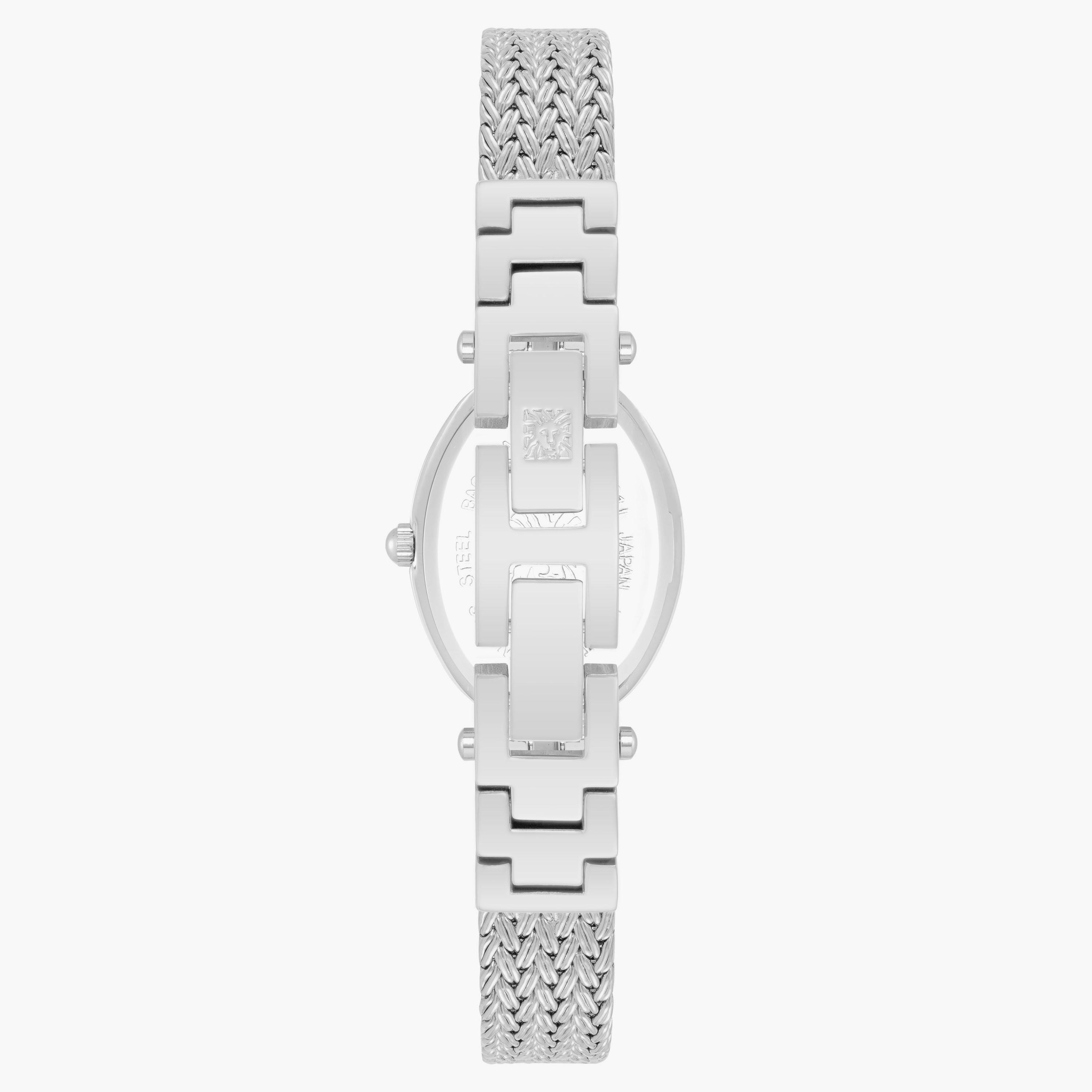 ساعة آن كلاين ذو انالوج بسوار فضي مع ستانلس ستيل AK4023MPSV-women-watchesandjewellery-watches-image-3