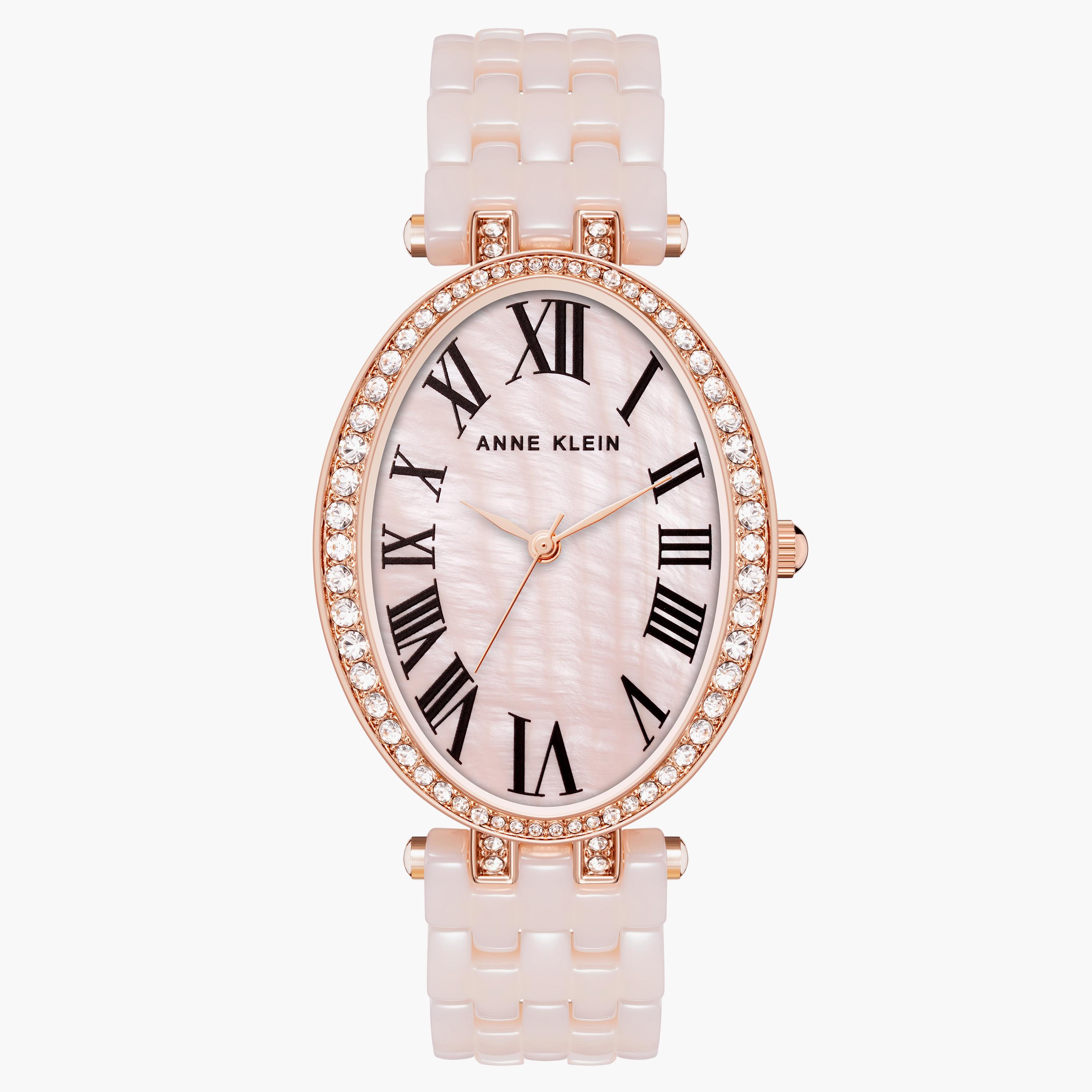 Anne klein rose on sale gold ceramic watch