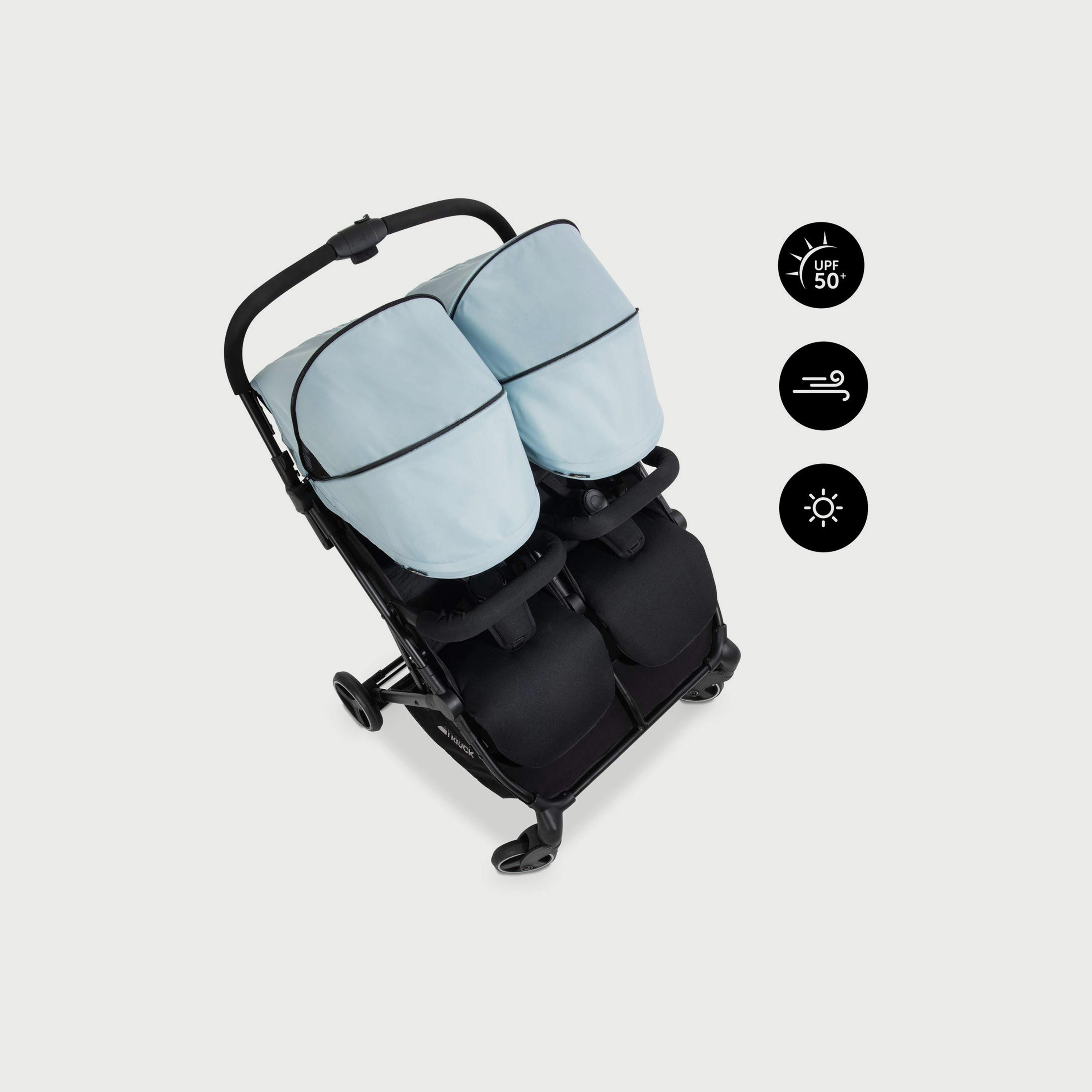 Hauck Stroller Canopy Swift X Duo Canopy Blue-baby-gear-strollersandprams-strollers-image-5