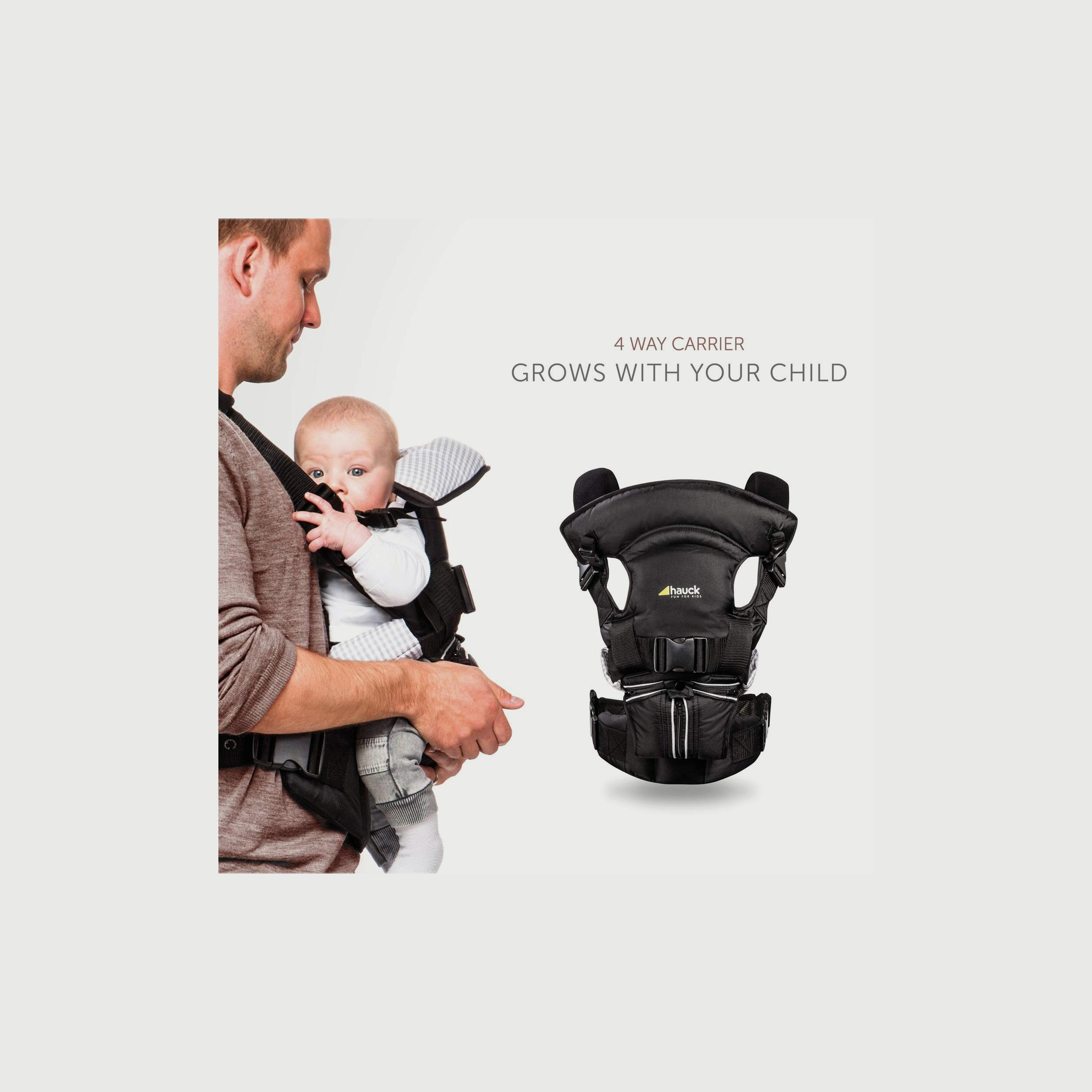 Hauck Travel Accessories 4-Way Carrier, Black-baby-gear-travelaccessories-image-5