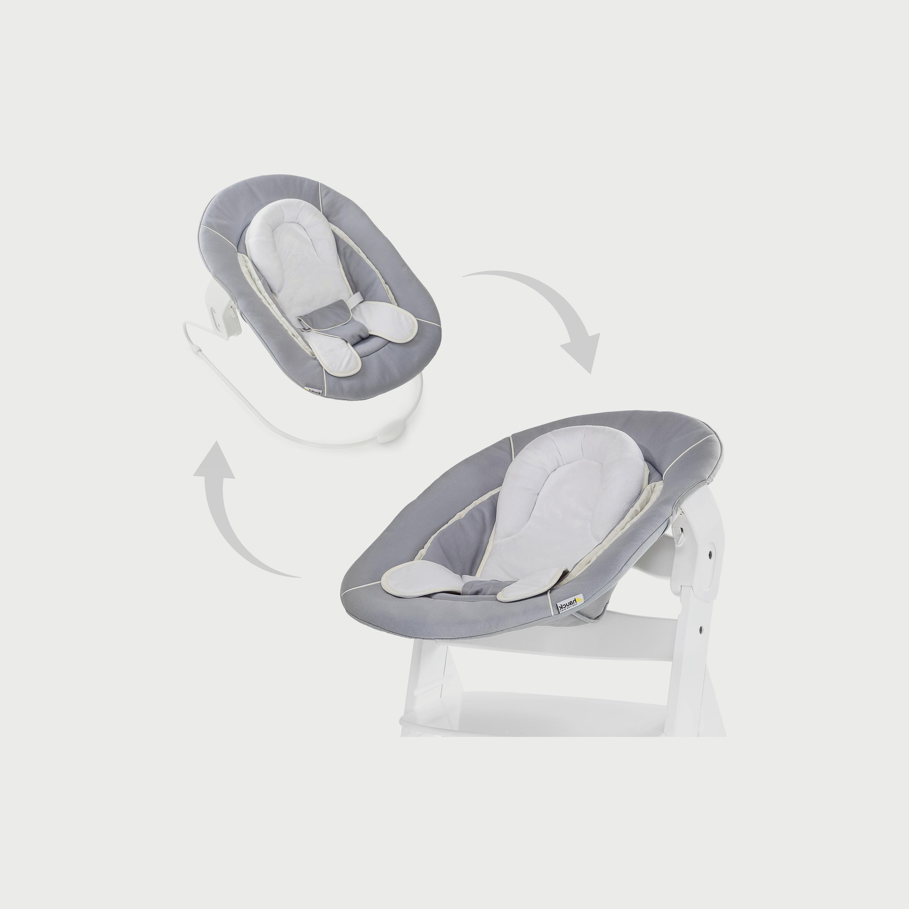Hauck Bouncers Alpha Bouncer, 2-in-1, Stretch Grey-baby-infantactivity-bouncers-image-4