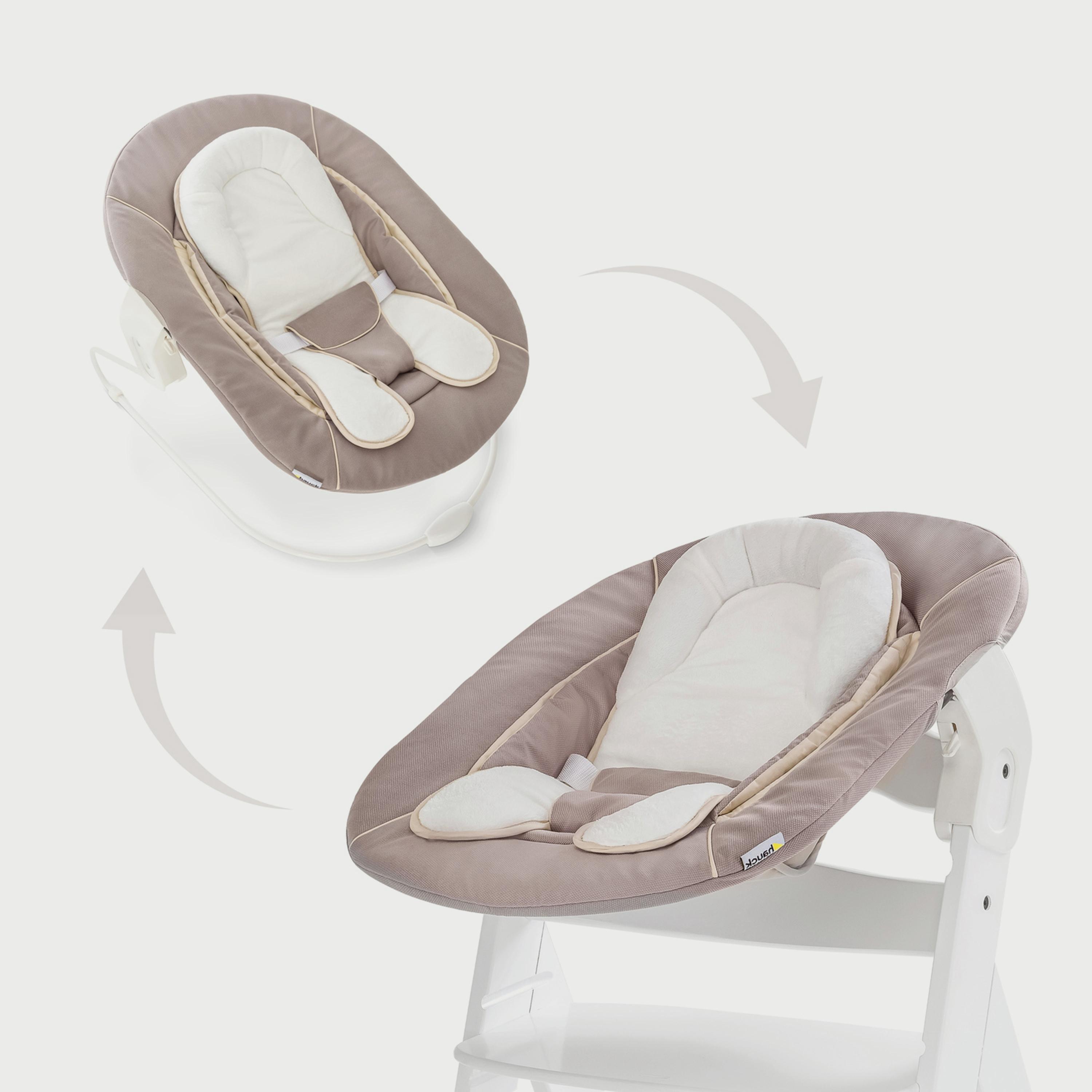 Hauck Bouncers Alpha Bouncer, 2-in-1, Stretch Beige-baby-infantactivity-bouncers-image-5