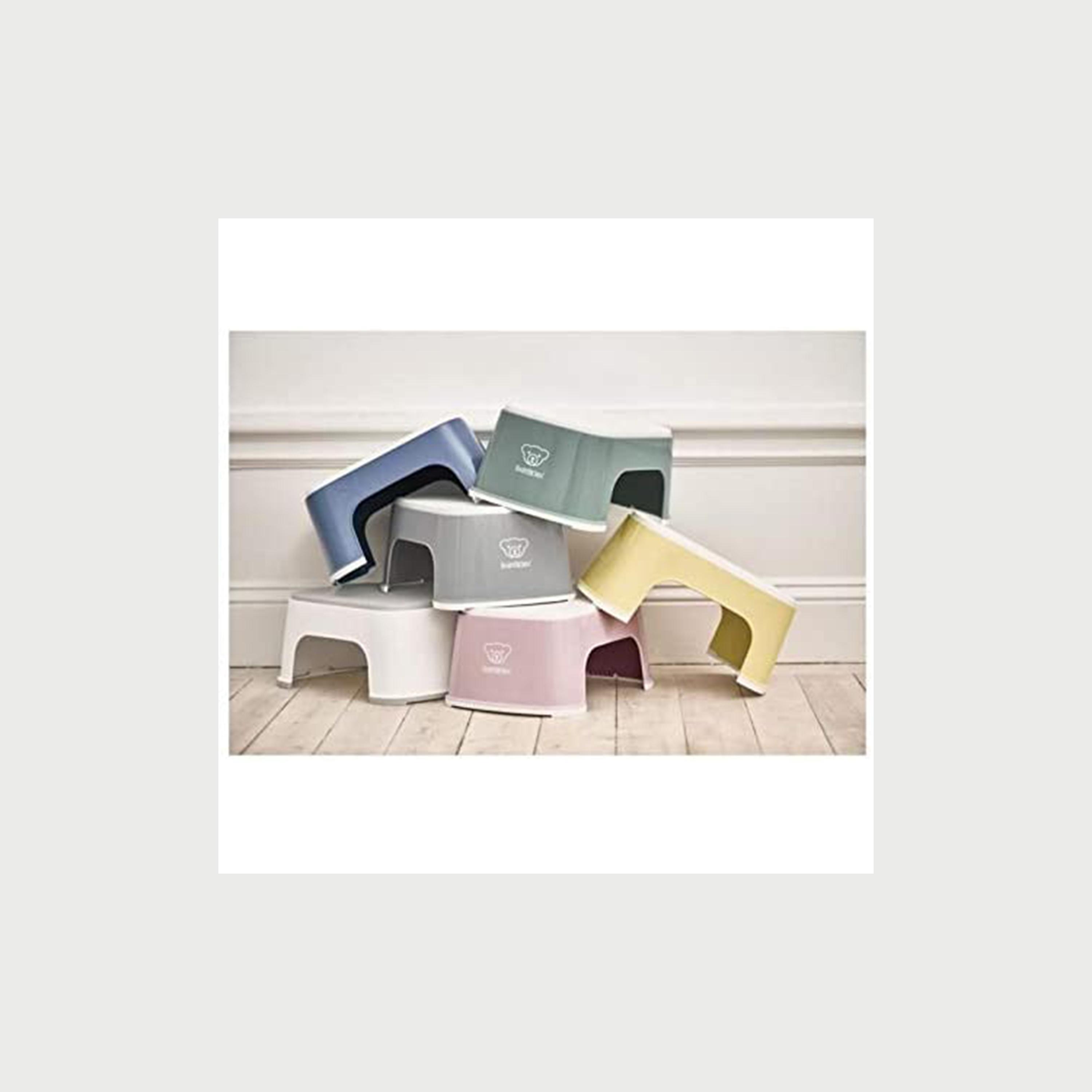 Babybjorn Step Stool, Deep Green/White-baby-diapering-pottytraining-image-3