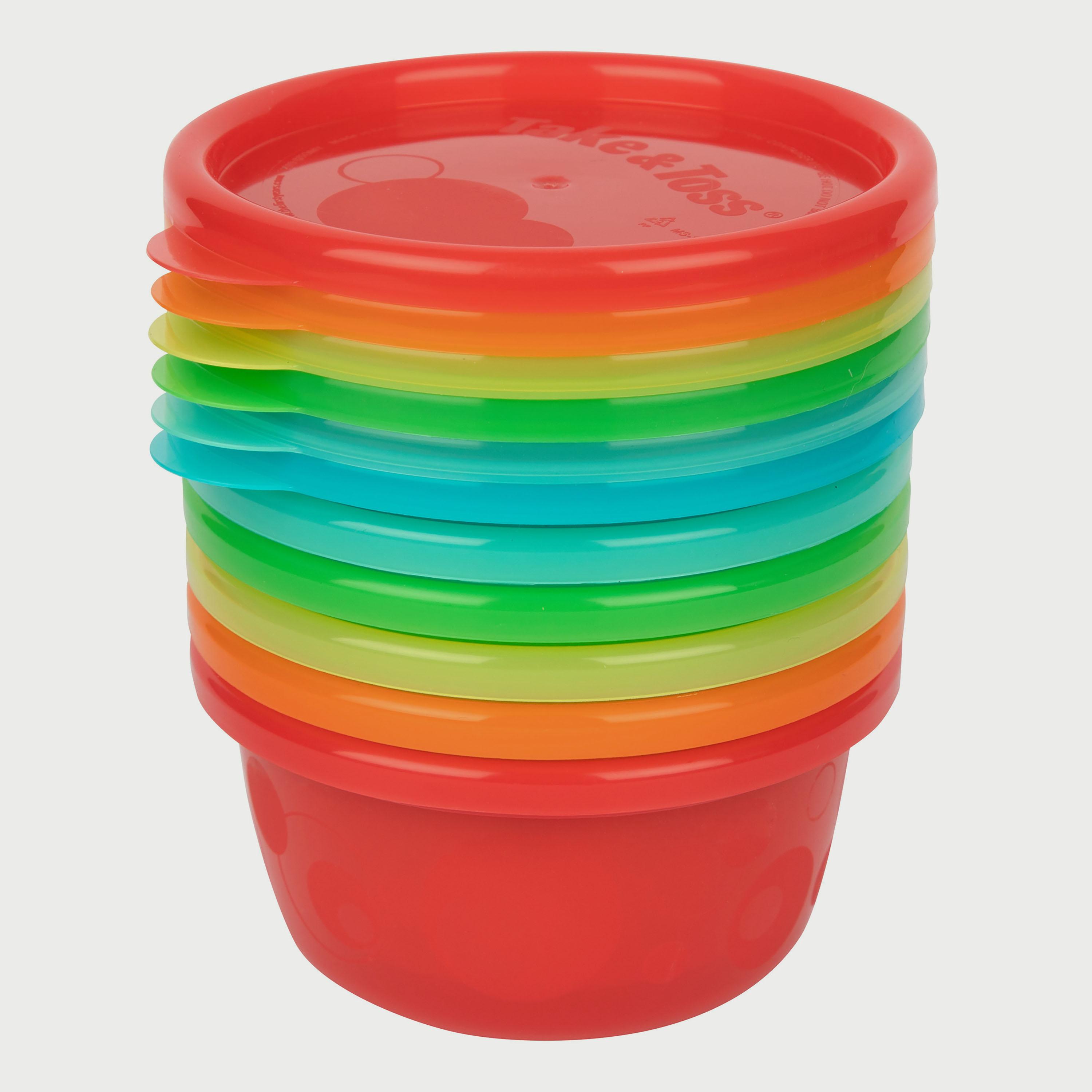 The First Years 6-Piece Take & Toss Toddler Bowls, 8oz-baby-feeding-mealtimeessentials-image-1